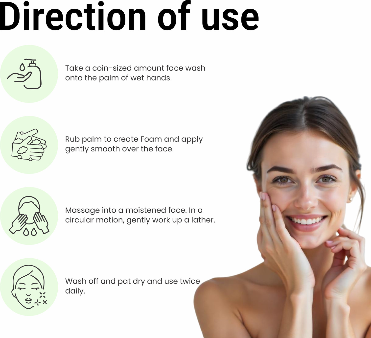 Image of Multani Naturals Neem & Tulsi I Removes Dirt & Impurities I SLS & Paraben Free - Face Wash
