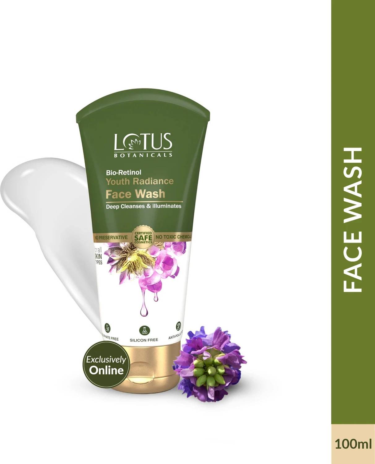 Lotus Botanicals Bio-Retinol Youth Radiance Anti-Ageing Facewa