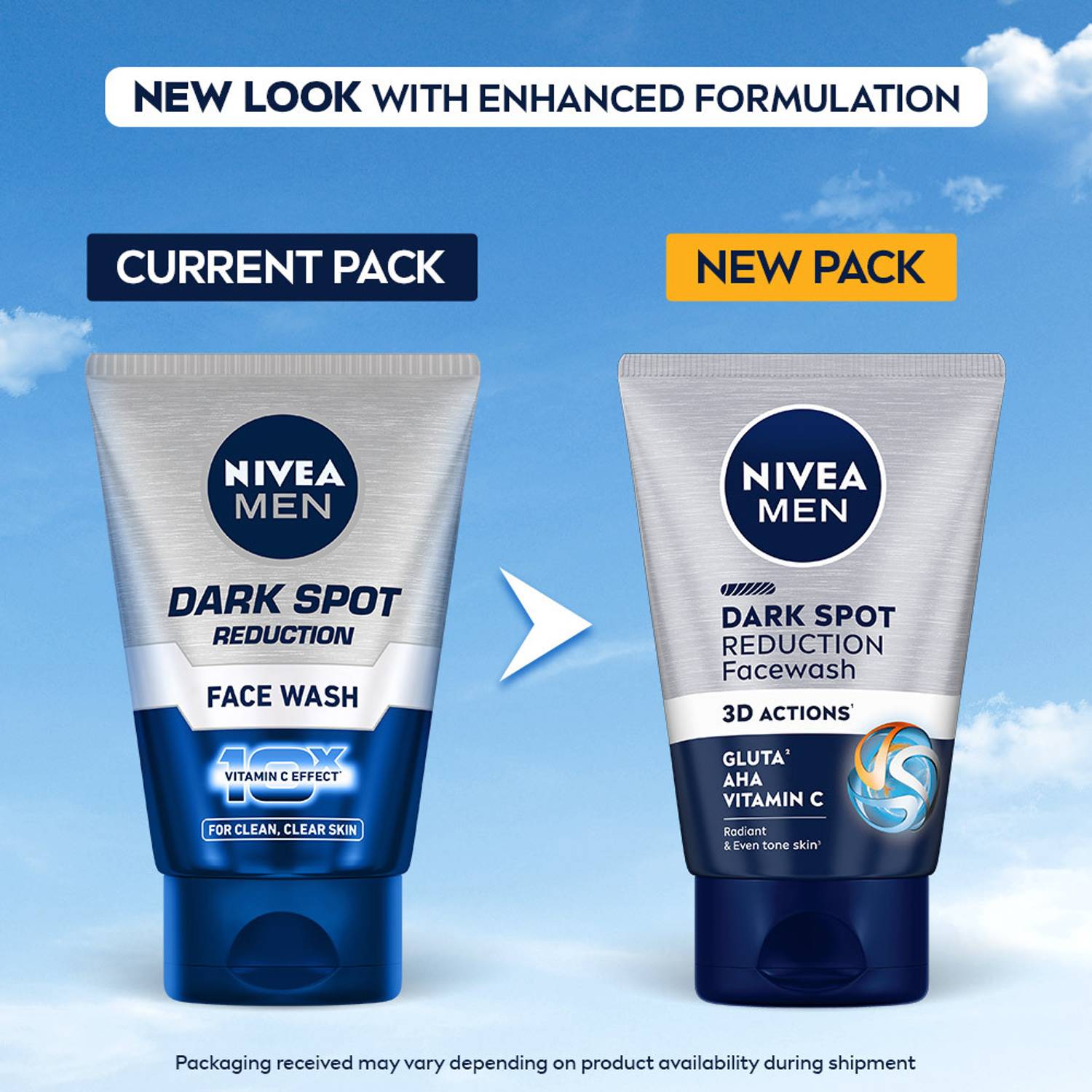 Nivea Men Dark Spot Reduction Gluta & AHA Cleanser - Image 2