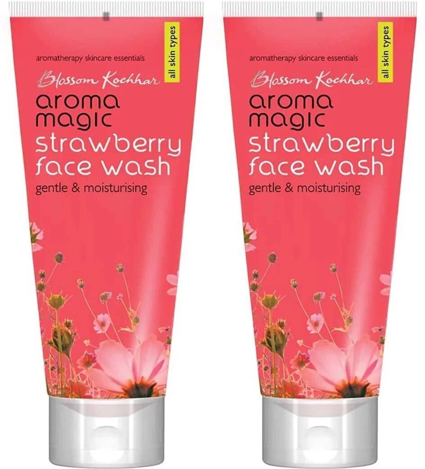 Aroma Magic Strawberry 100 ml pack of 2 Face Wash