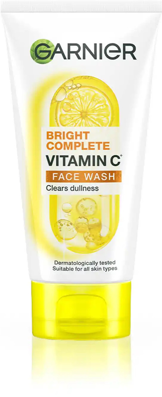 Image of Garnier Men Skin Naturals Bright Complete Vitamin C For Brighter & Glowing Skin Face Wash