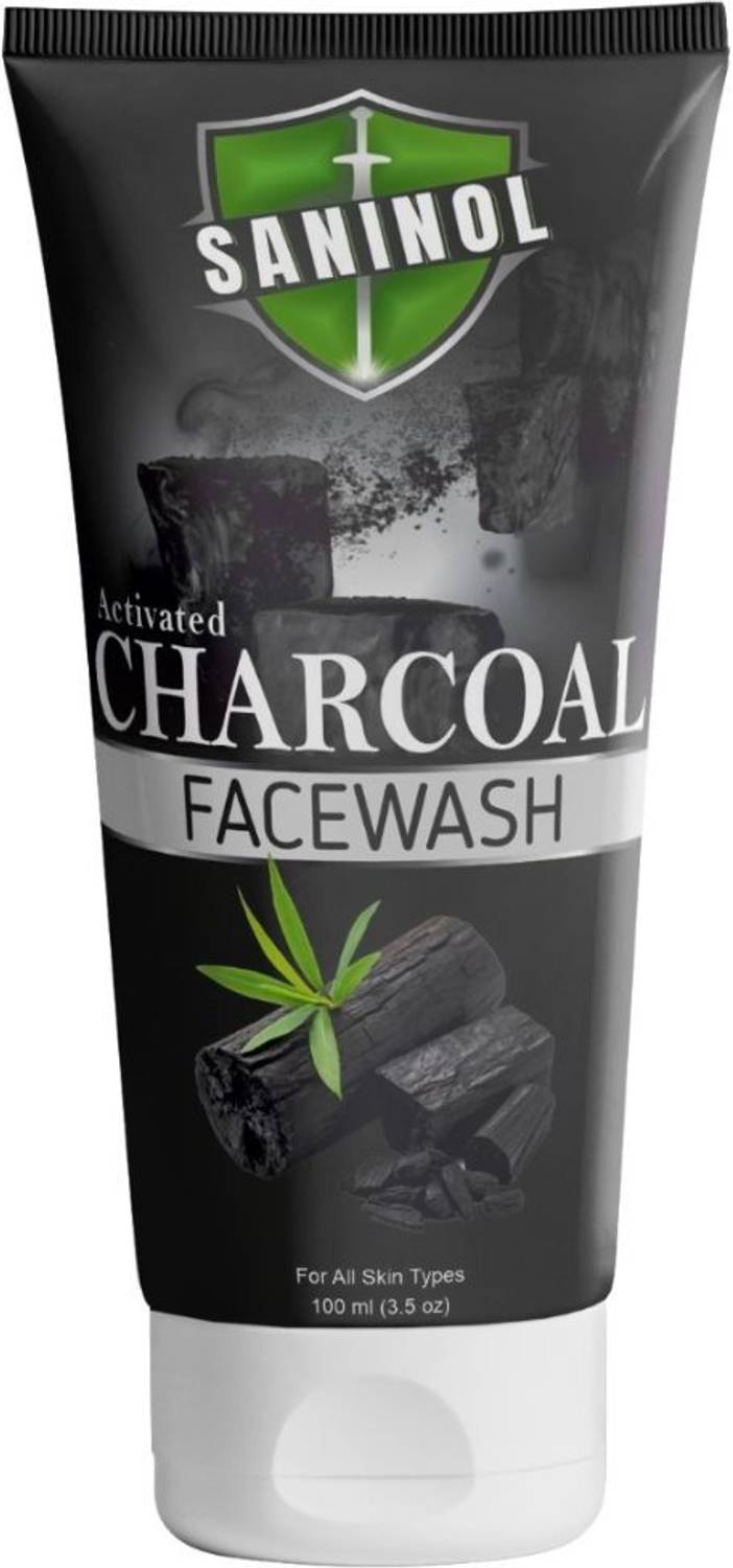 saninol Activated Charcoal Face Wash (100 g)