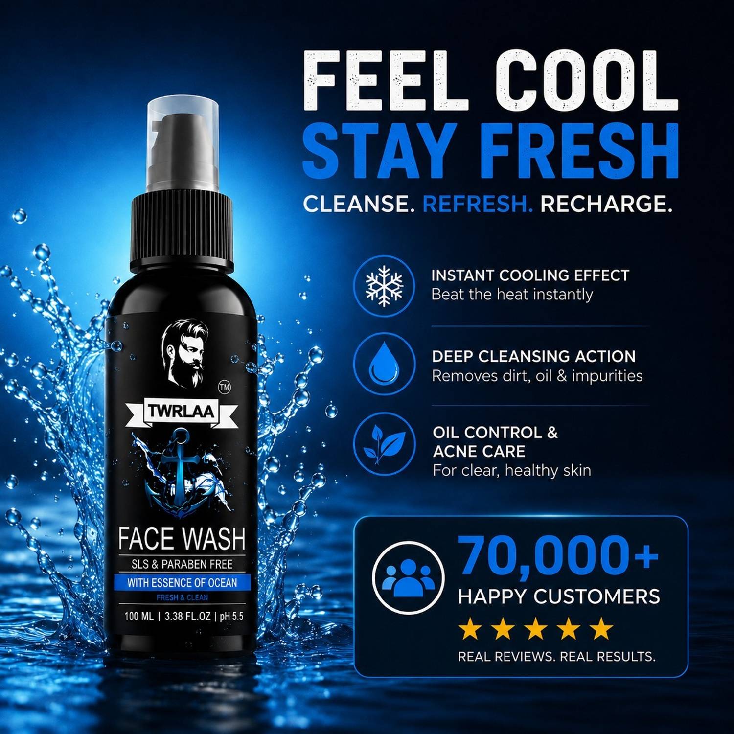 TWIRLAA Glowing Skin Face Wash - Image 4