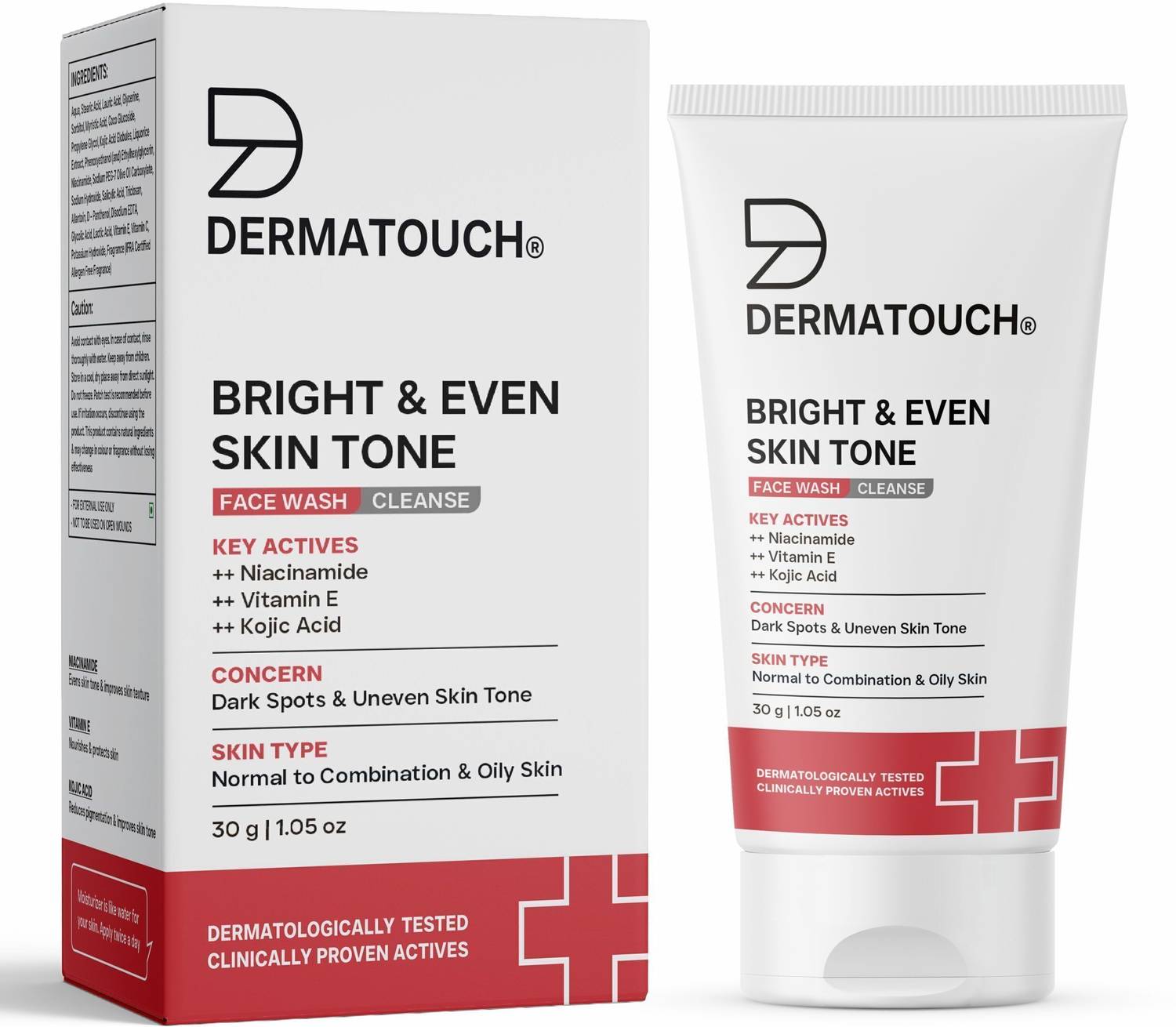 Dermatouch Bright & Even Tone Face Wash