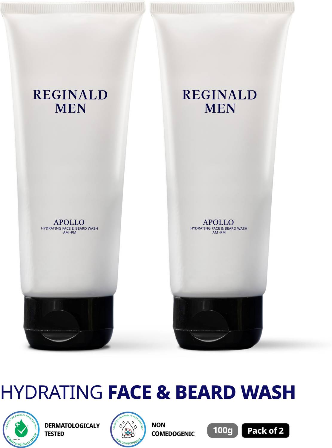 Reginald Men Hydrating Face & Beard Wash