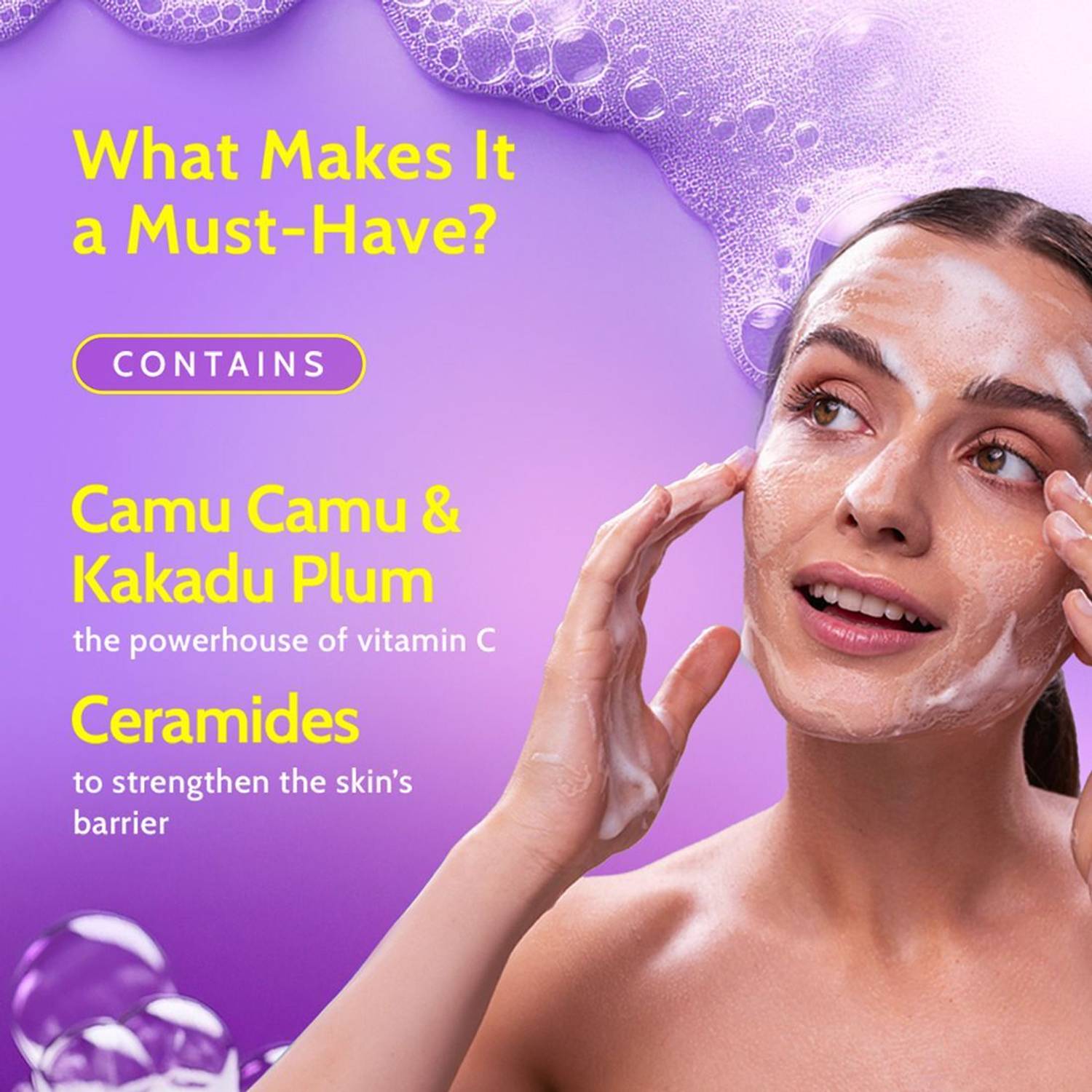 Chemist at Play Vitamin C Brightening Face Wash - Image 3