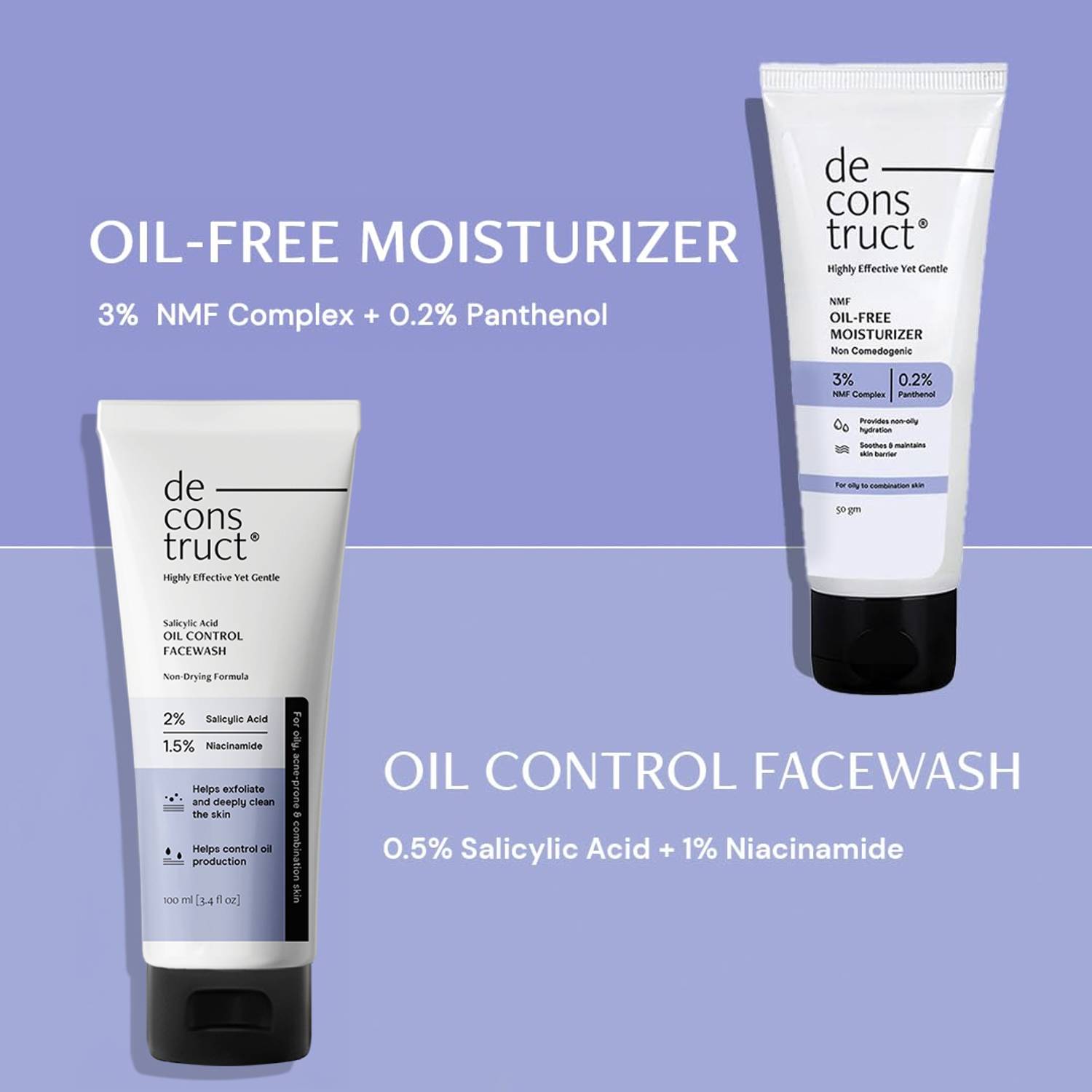 Deconstruct Oil Free Cleanse & Hydrate Duo - Image 2