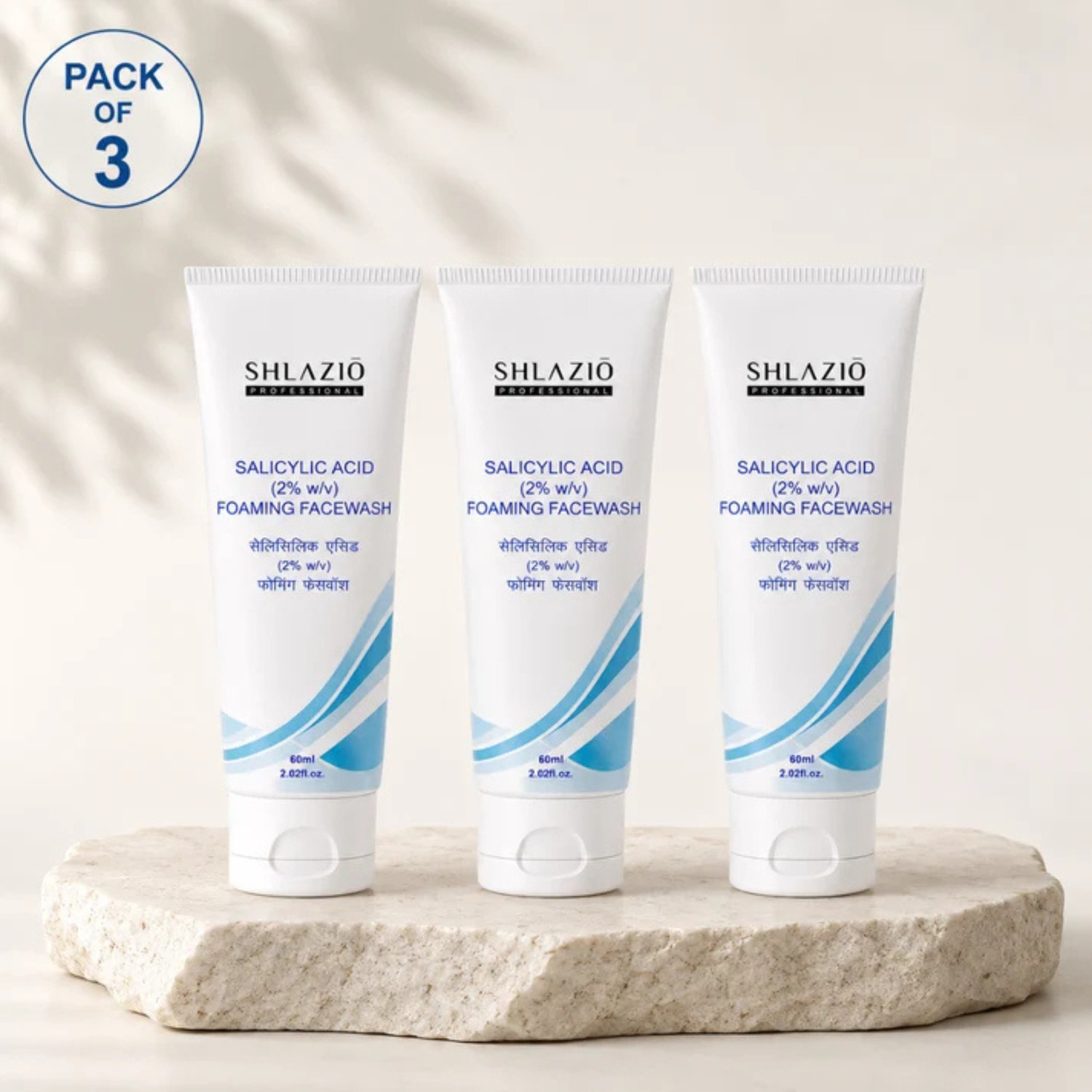 Image of shlazio Salicylic Acid 2% for Acne, Pores, Blemishes & Clear Healthy Skin Face Wash