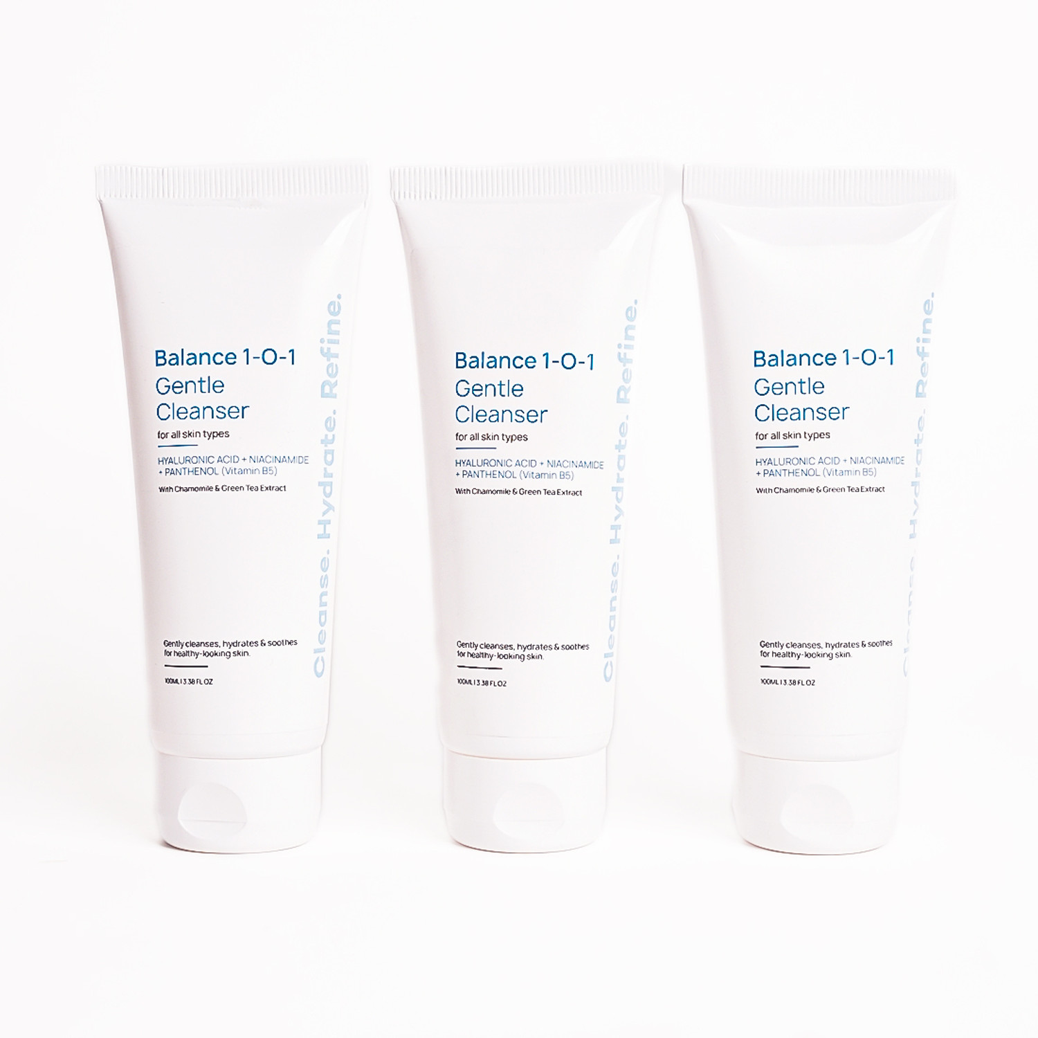 Image of SAYY Balance 1-O-1 Gentle Hydrating Face Cleanser with Niacinamide & Hyaluronic Acid Face Wash