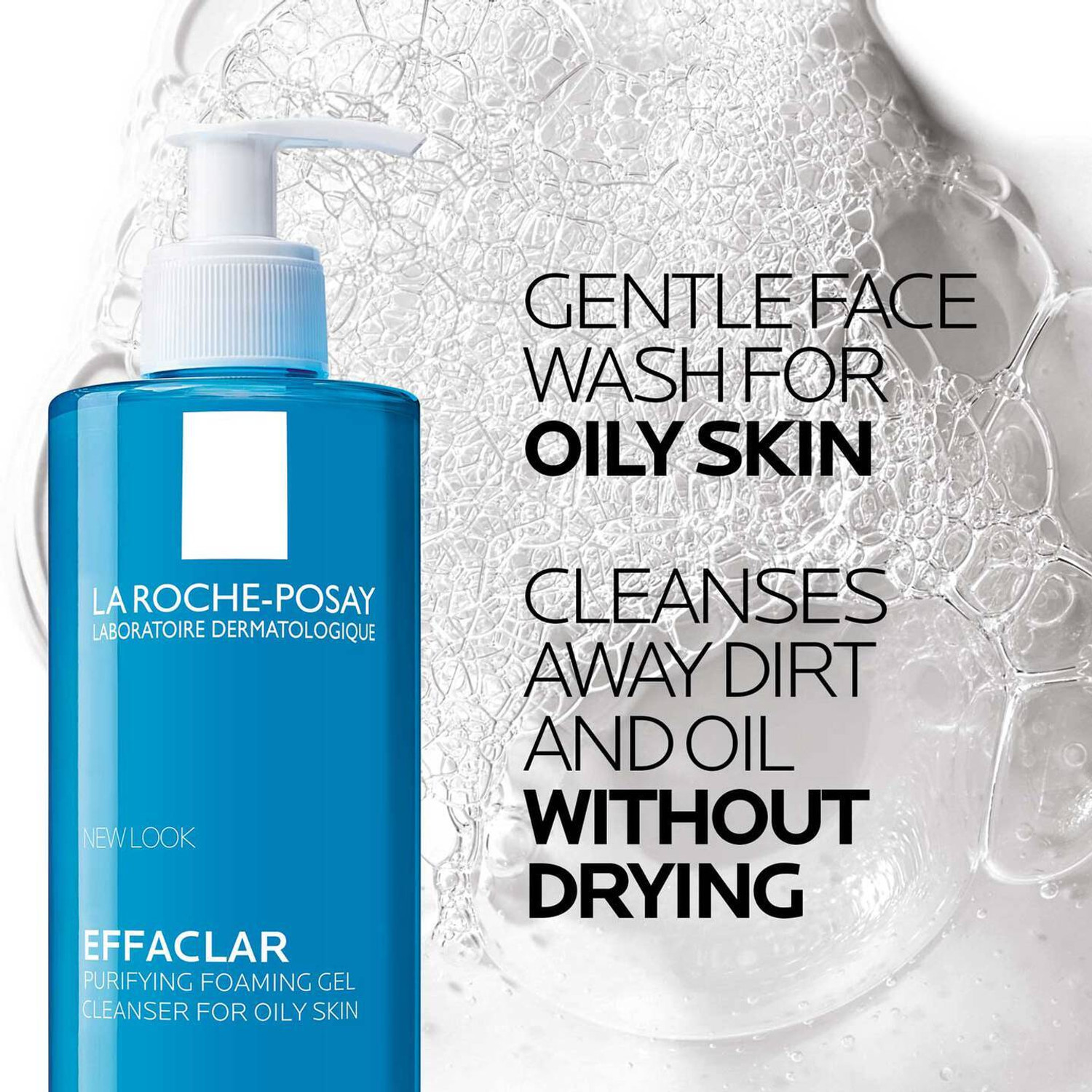 Image of la roche - posay Effaclar Purifying Foaming Gel - For Oily Sensitive Skin 400ml Face Wash