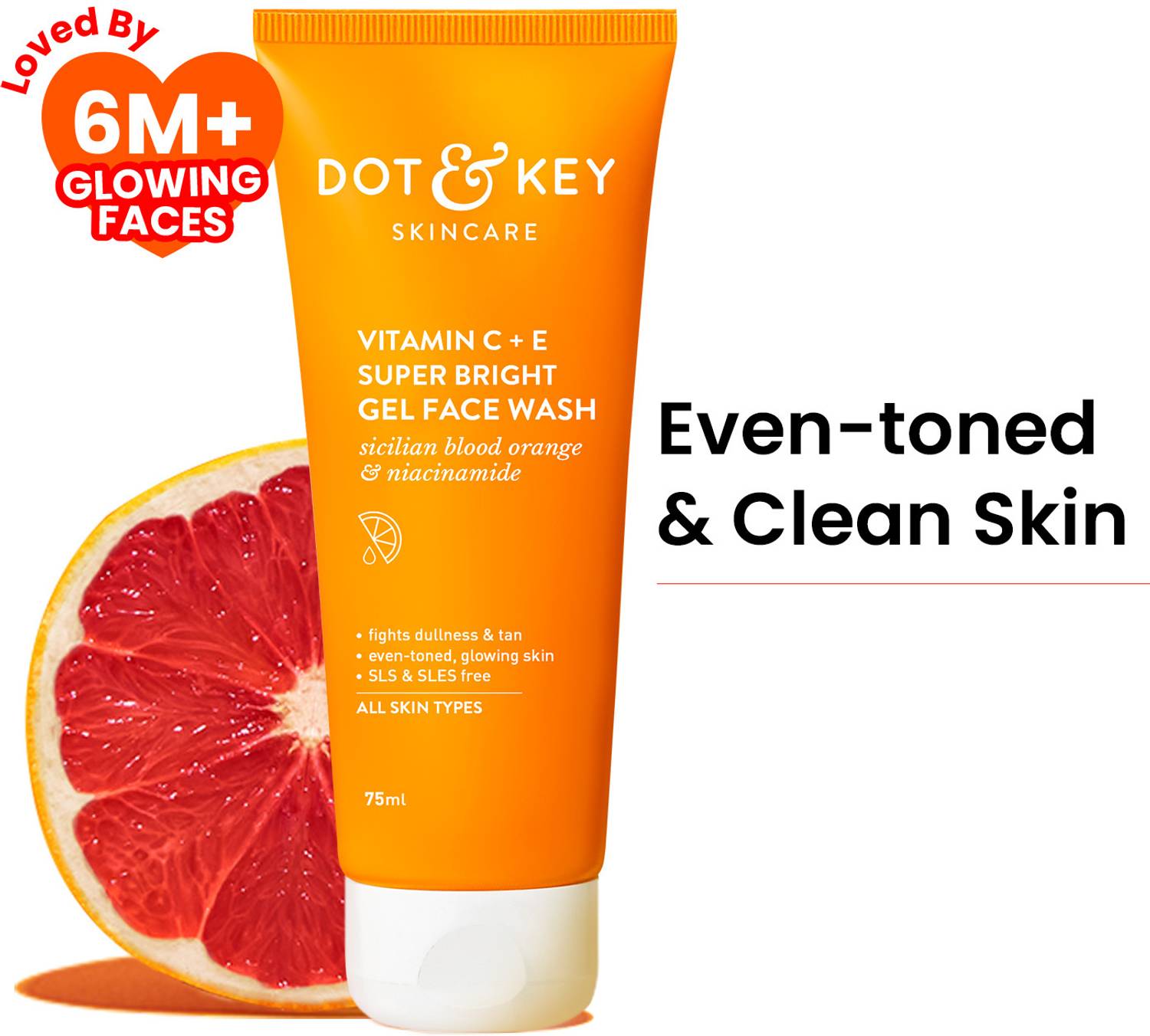 Dot & Key Vitamin C + E Super Bright Gel Face Wash