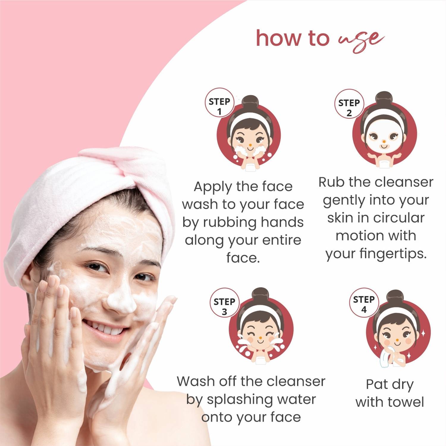 Globus Naturals Glycolic & 1% Salicylic Acid Face Wash, Pack of 2 - Image 5