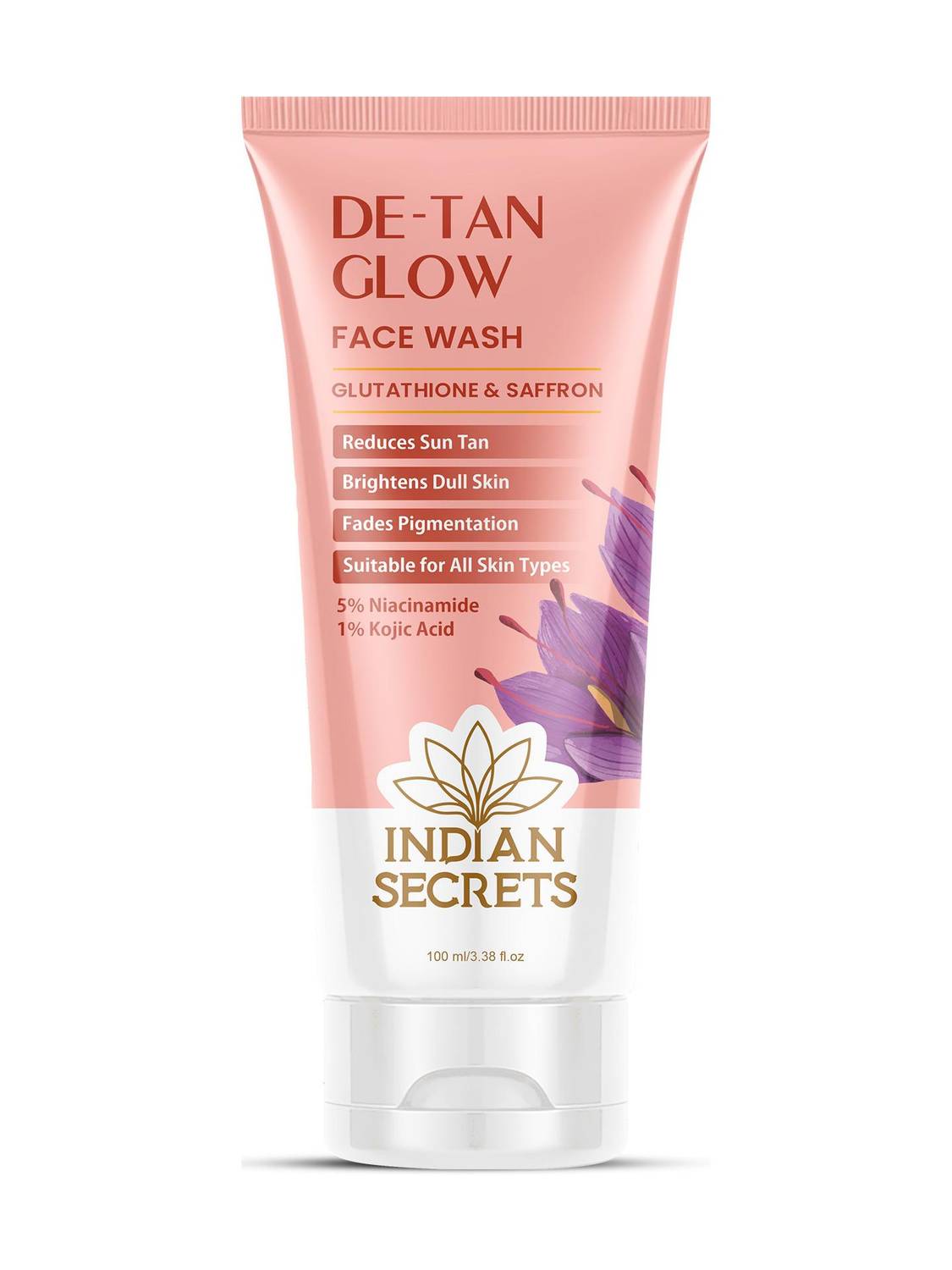 Indian Secrets De-Tan Glow Face Wash - Image 1