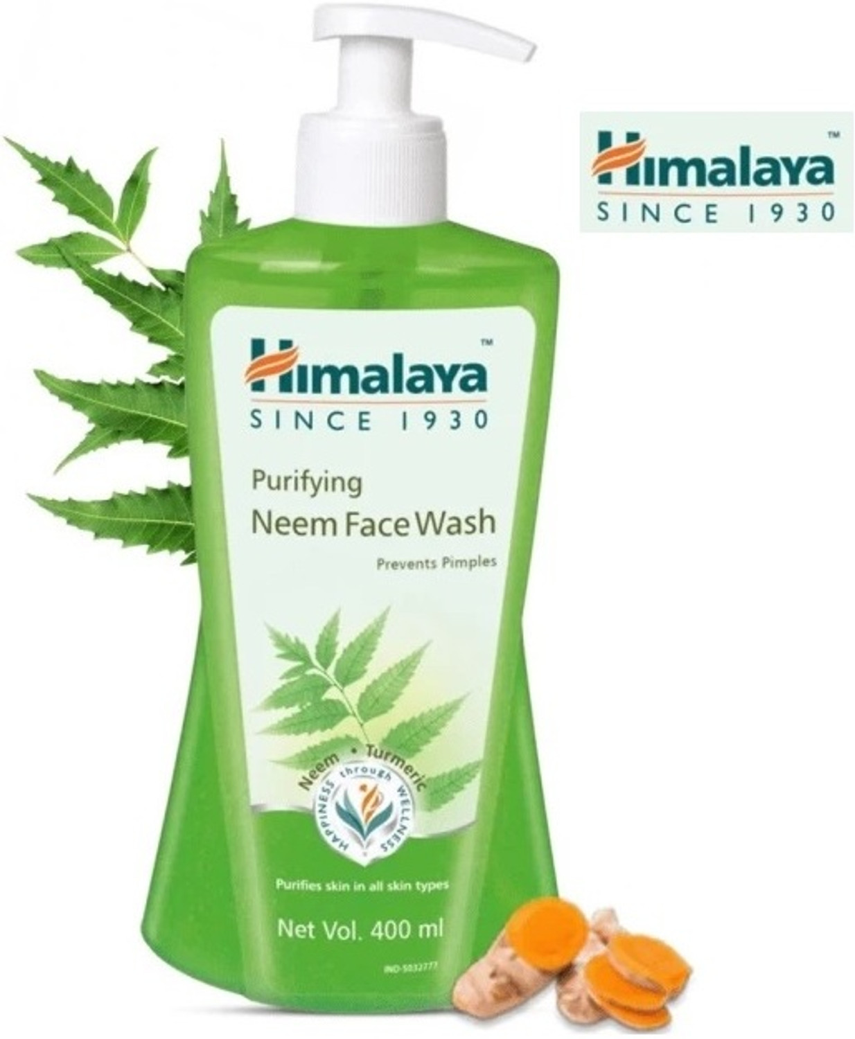 Image of HIMALAYA PURIFYING ANTI ACNE NEEM FACE WASH 400 ML PACK OF 1 ( 1PC) Face Wash