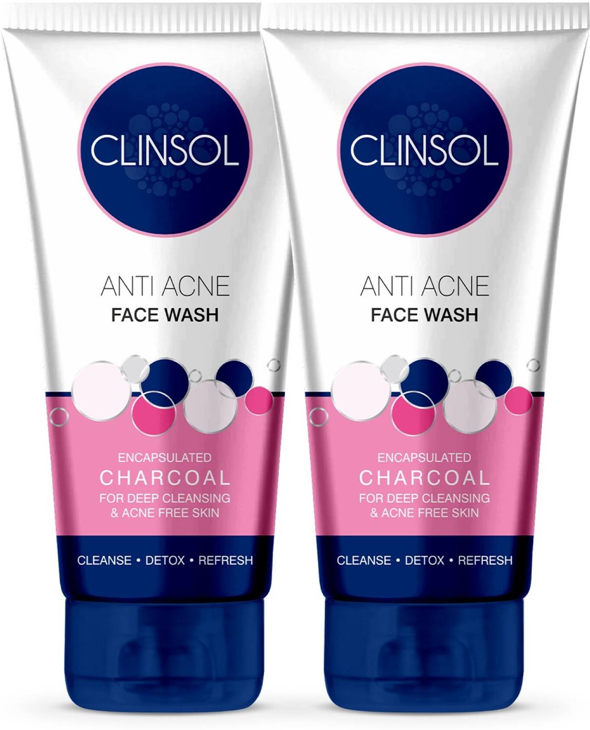 Leeford Clinsol Anti-Acne Charcoal Face Wash