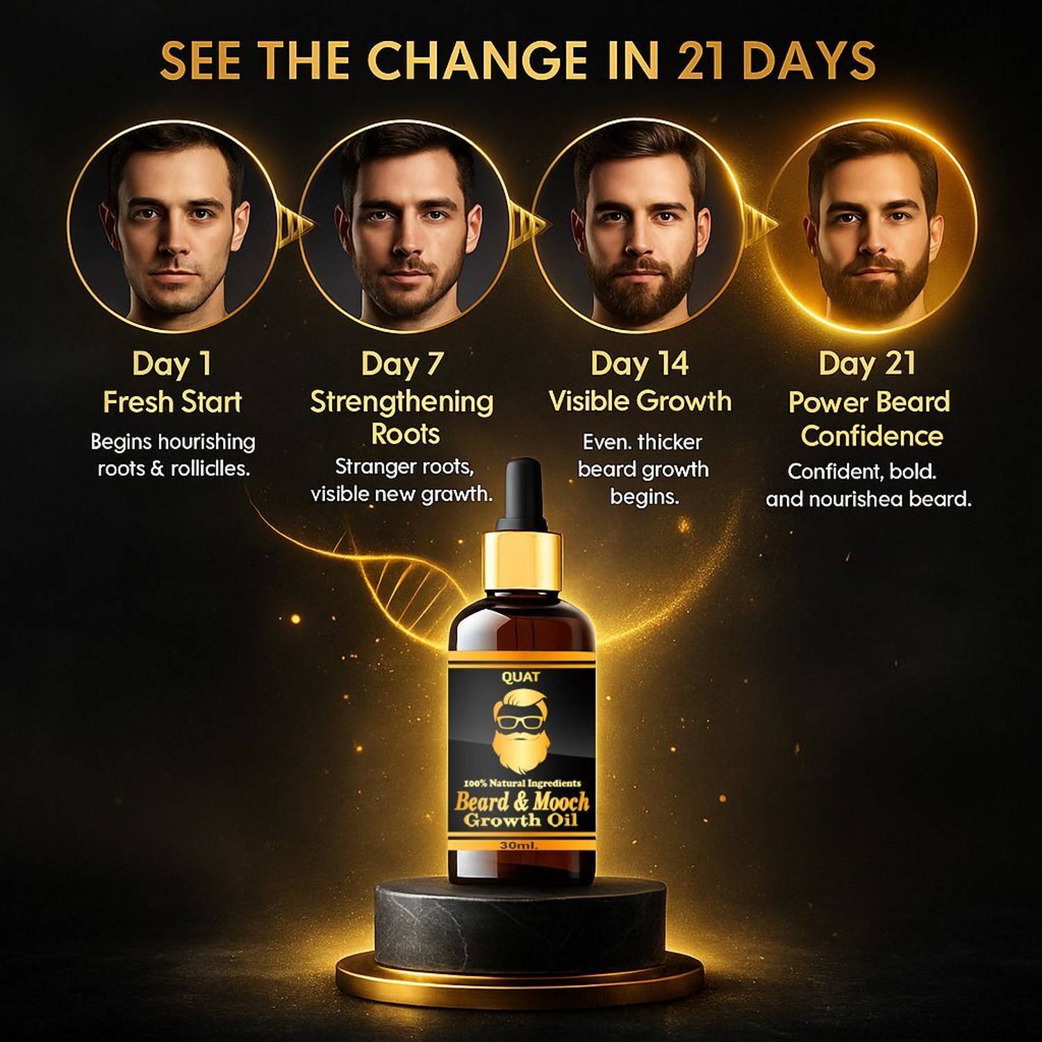 QUAT Beard Growth Serum - Image 4