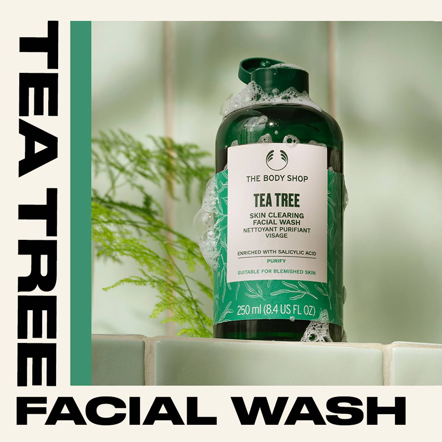 THE BODY SHOP Tea Tree Skin Clearing Facial Wash 250 ml - Image 2