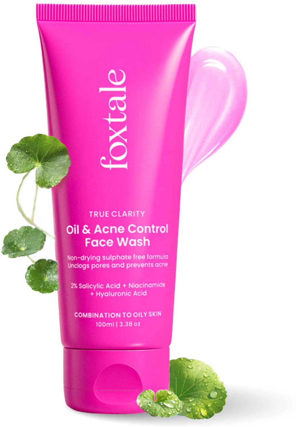 Foxtale Anti-Acne & Oil-Control Face Wash - Image 1
