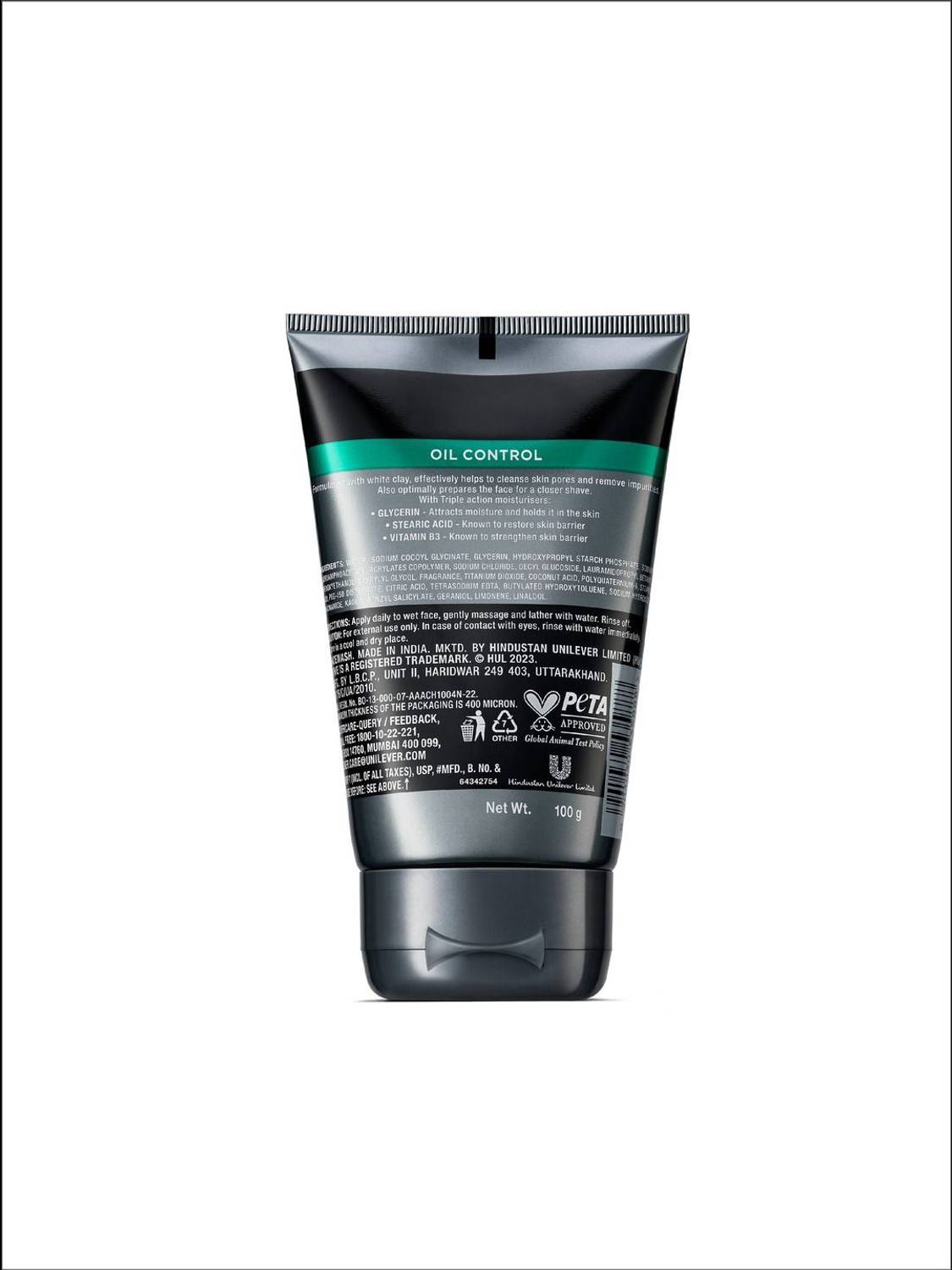 DOVE Men+care Oil Control Face Wash, 100ml - Image 2