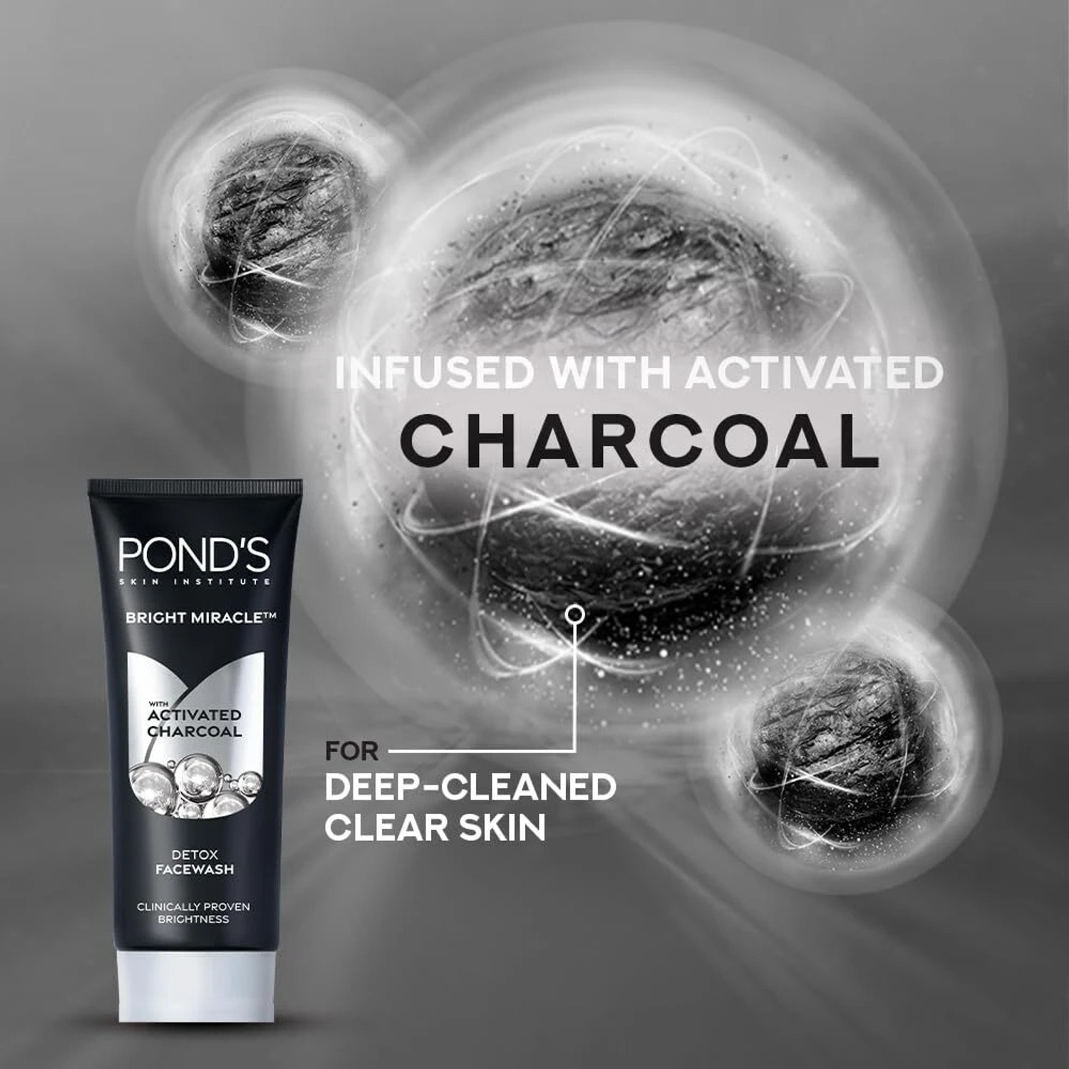 Image of POND's PURE DETOX FACE WASH 200GM PACK OF 1 Face Wash