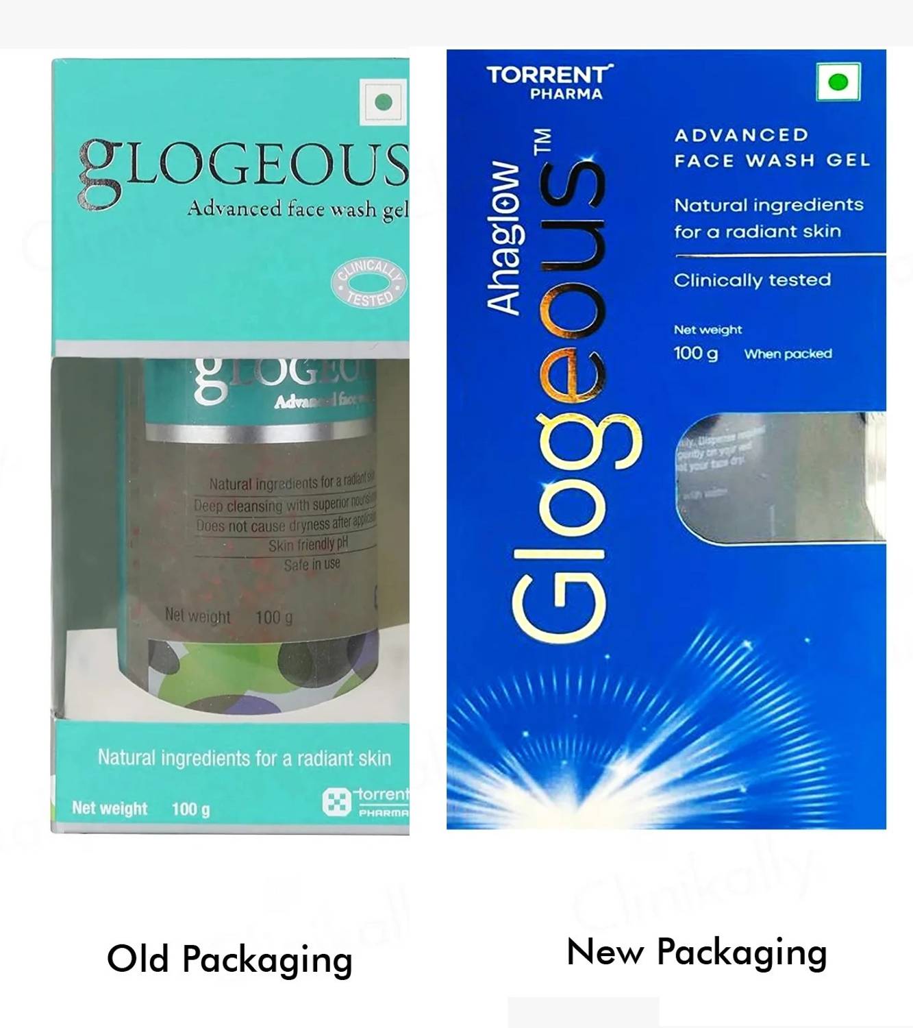 Glogeous Advanced Gel Deep Face Pack of 2 · 100 g (200 g total) - Image 2