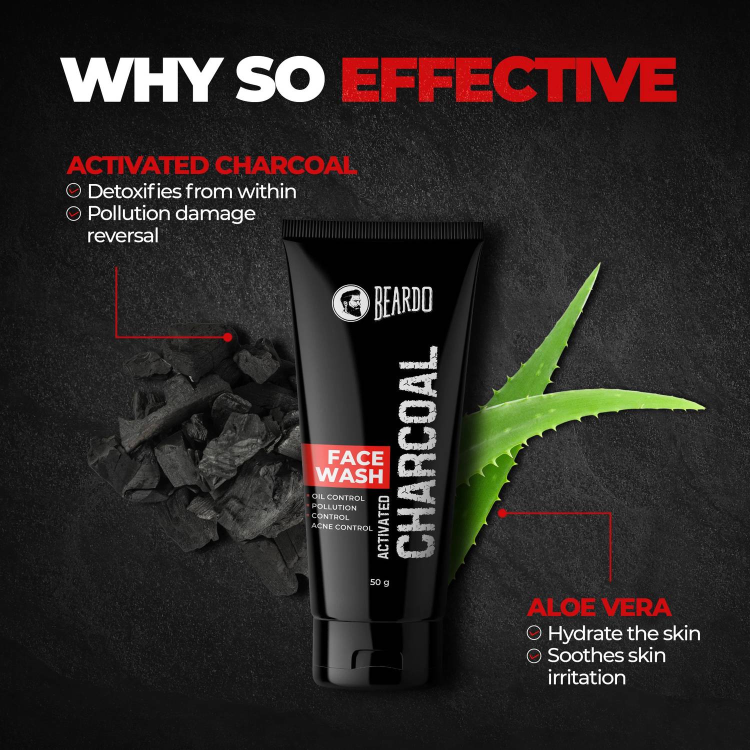 BEARDO Charcoal Detox Kit for Men - Image 2