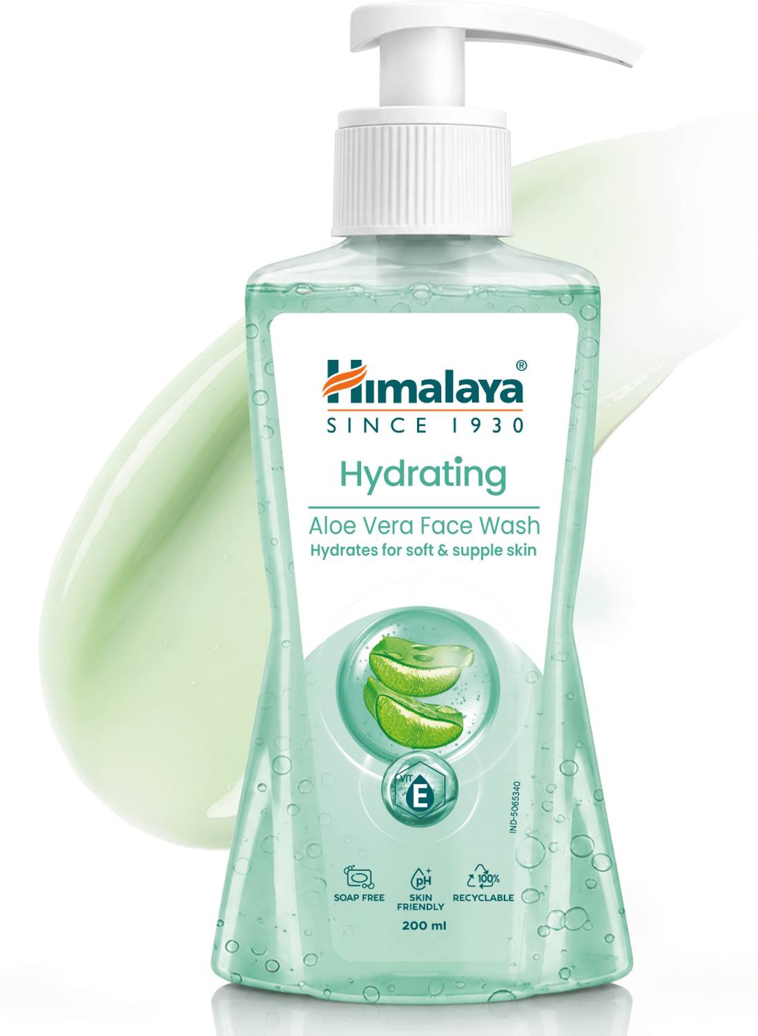 Himalaya Hydrating Aloe Vera Face Wash 200 ml - Image 3