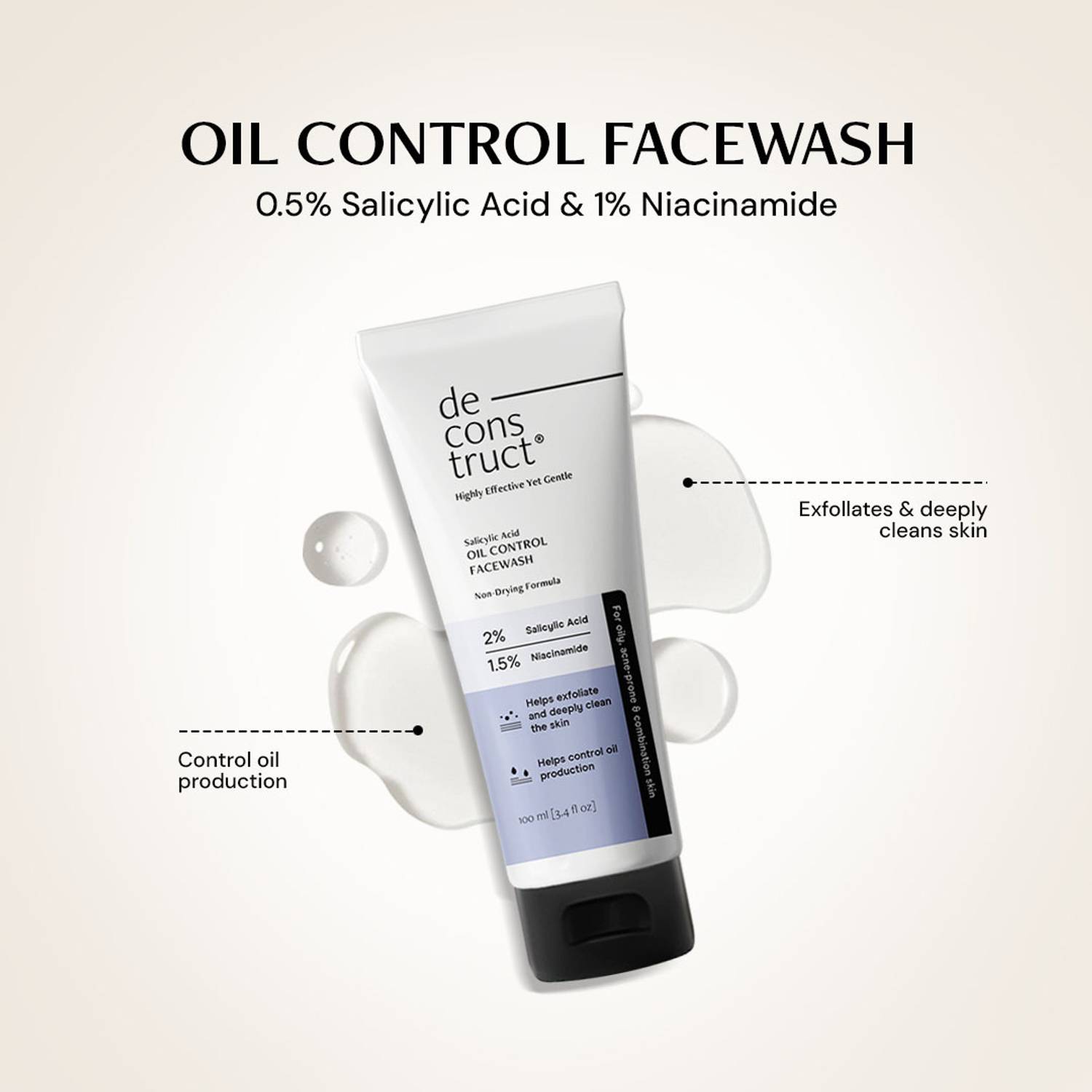 Deconstruct Oily Skin Essentials Cleanser & Sunscreen - Image 4