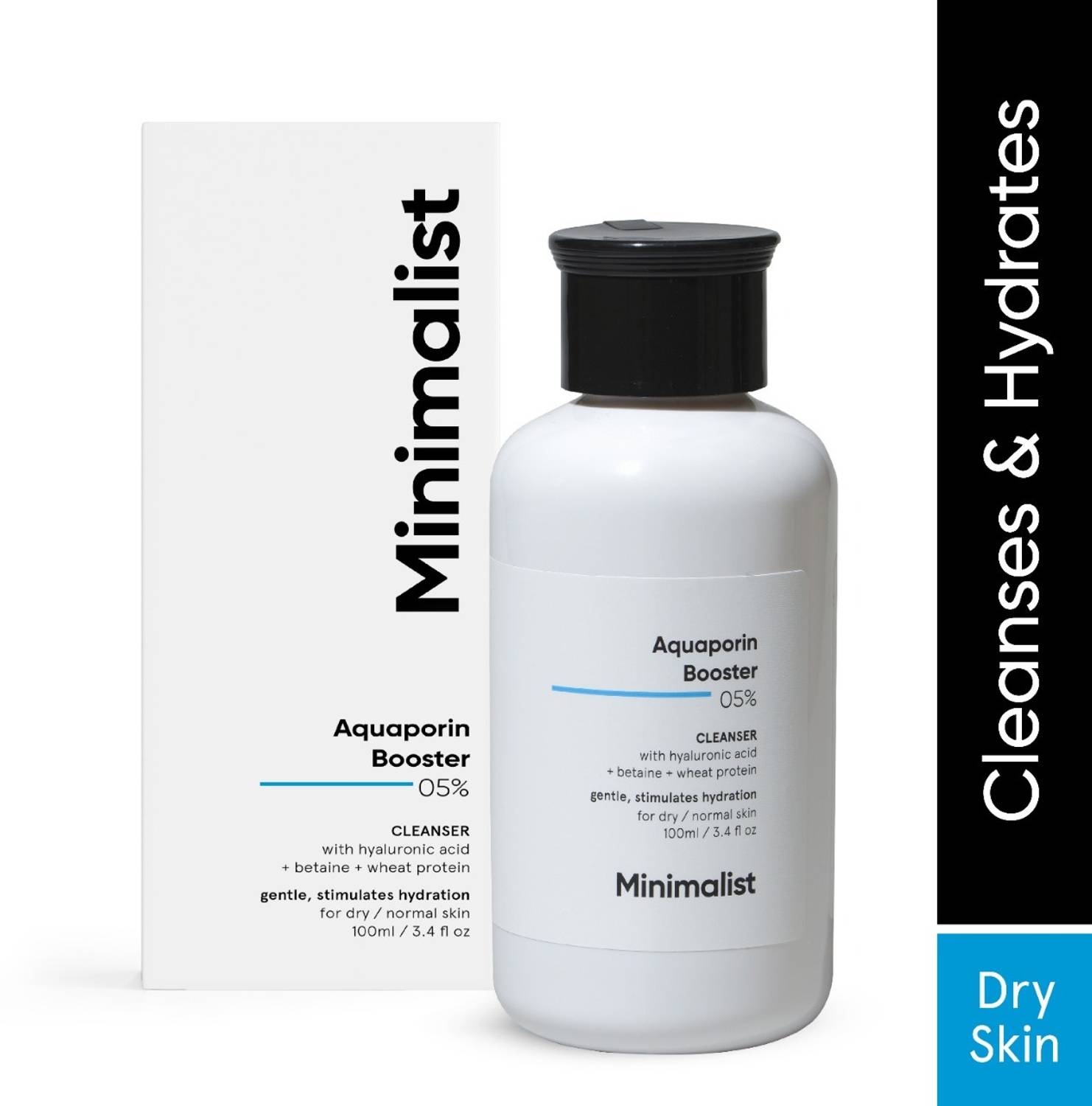 Minimalist 5% Aquaporin Booster Cleanser 100ml