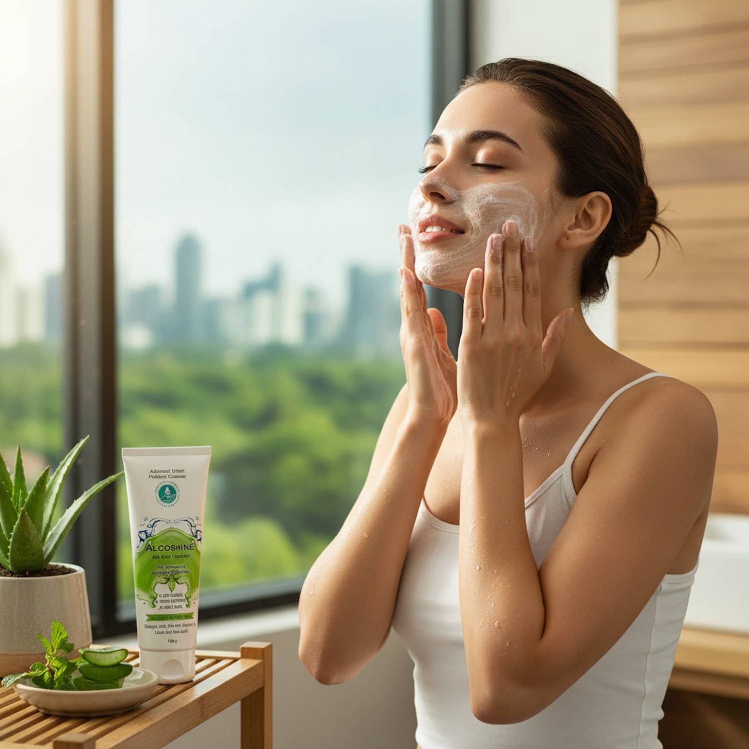 ALCOSHINE Anti Acne Face Wash - Image 4