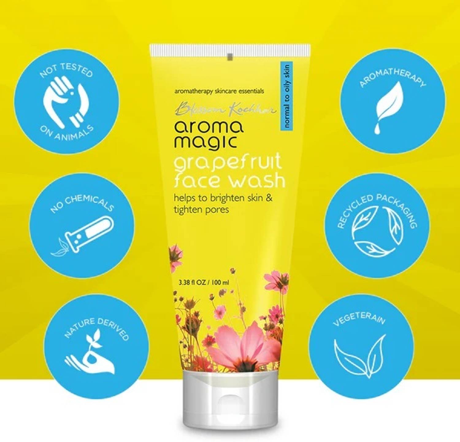 Aroma Magic Grapefruit 100 ml Face Wash - Image 5
