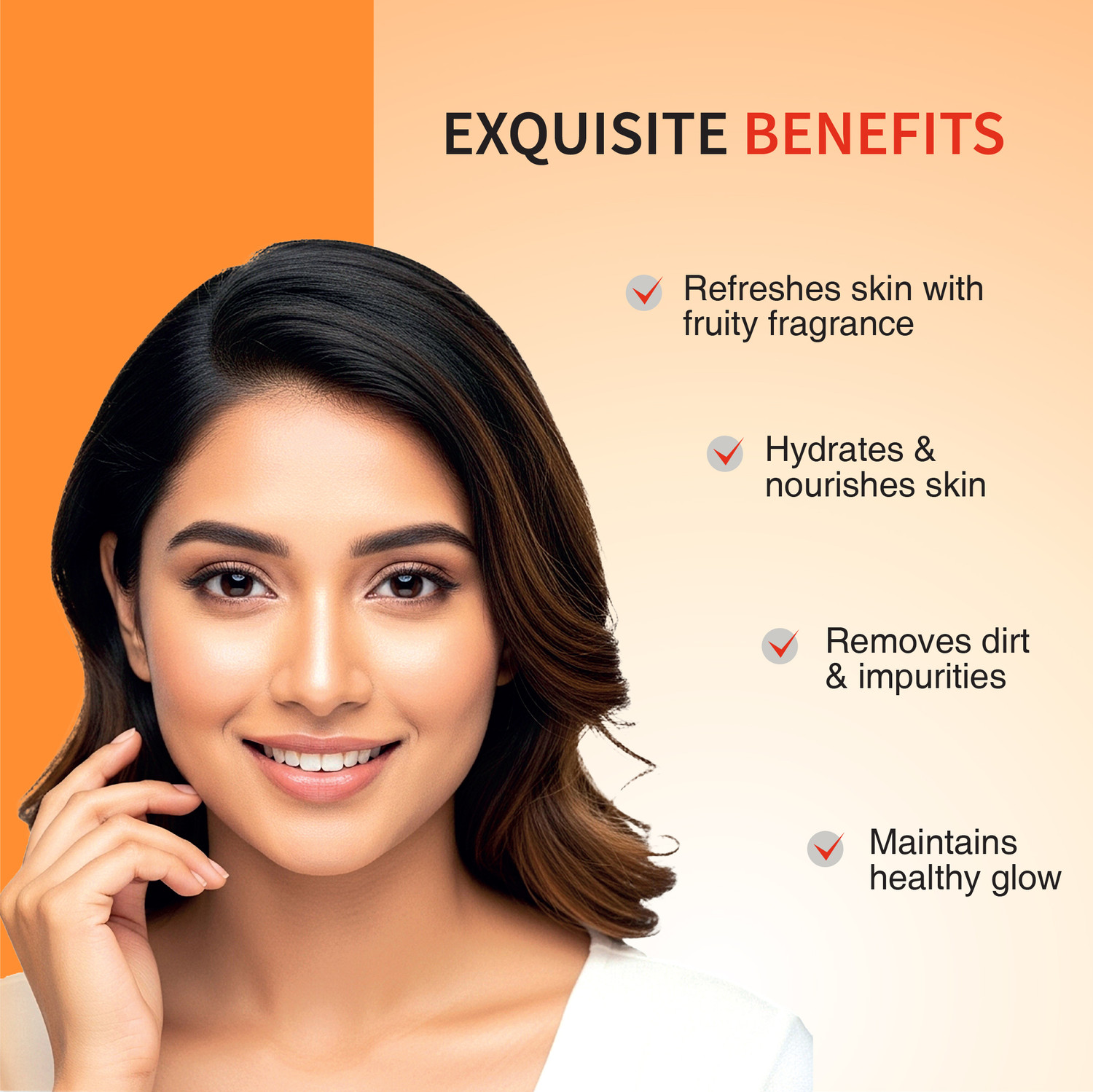 Image of AYOUTHVEDA Fruit Gel | Pamper Your Skin With Vitamin A, C & Anti-Oxidents Face Wash