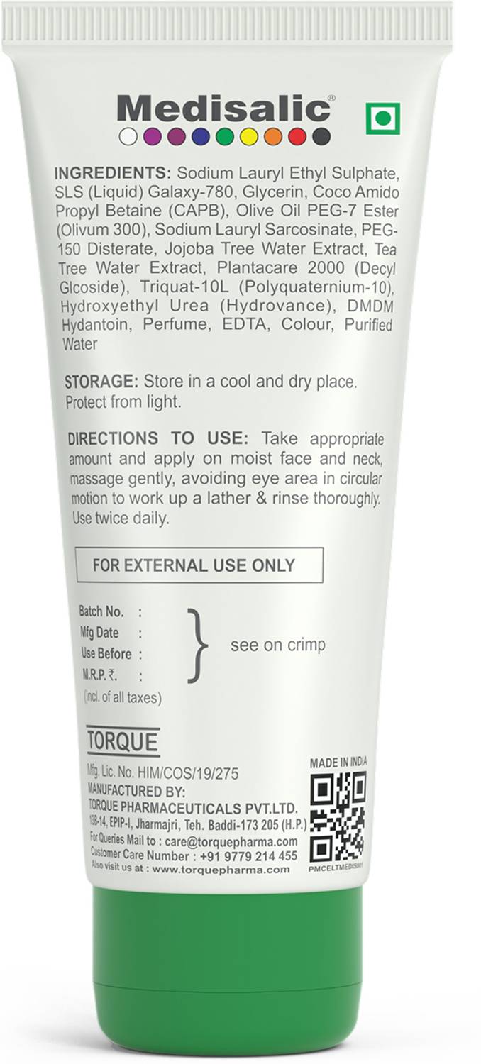 Medisalic Tea Tree Face Wash 100 ml - Image 2