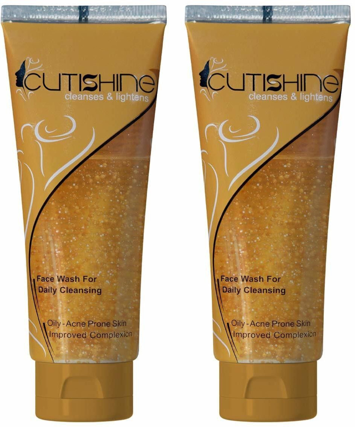Image of Cutishine for daily cleansing (Pack of 2*70 GM) 140 GM Face Wash
