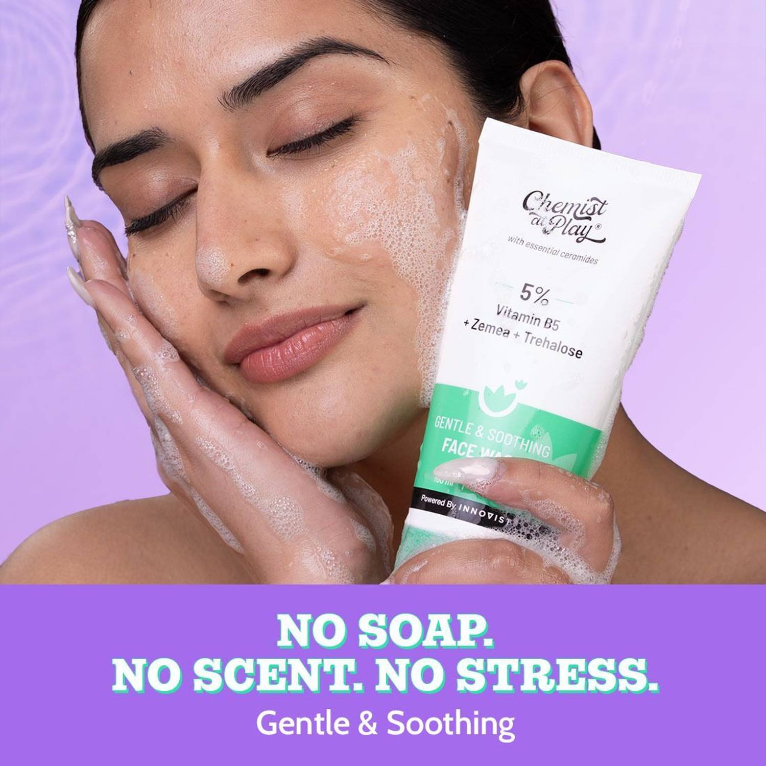Chemist at Play Gentle & Soothing Facewash 100% Soap Free - Image 3