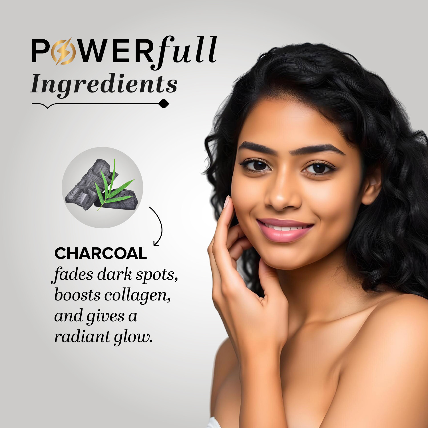 Image of KHADI NATURAL Bamboo Charcoal Foaming with Built In Brush Face Wash