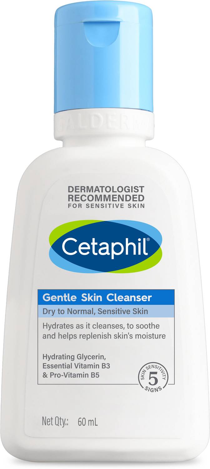 Cetaphil Gentle Skin Cleanser Face Wash 60ml