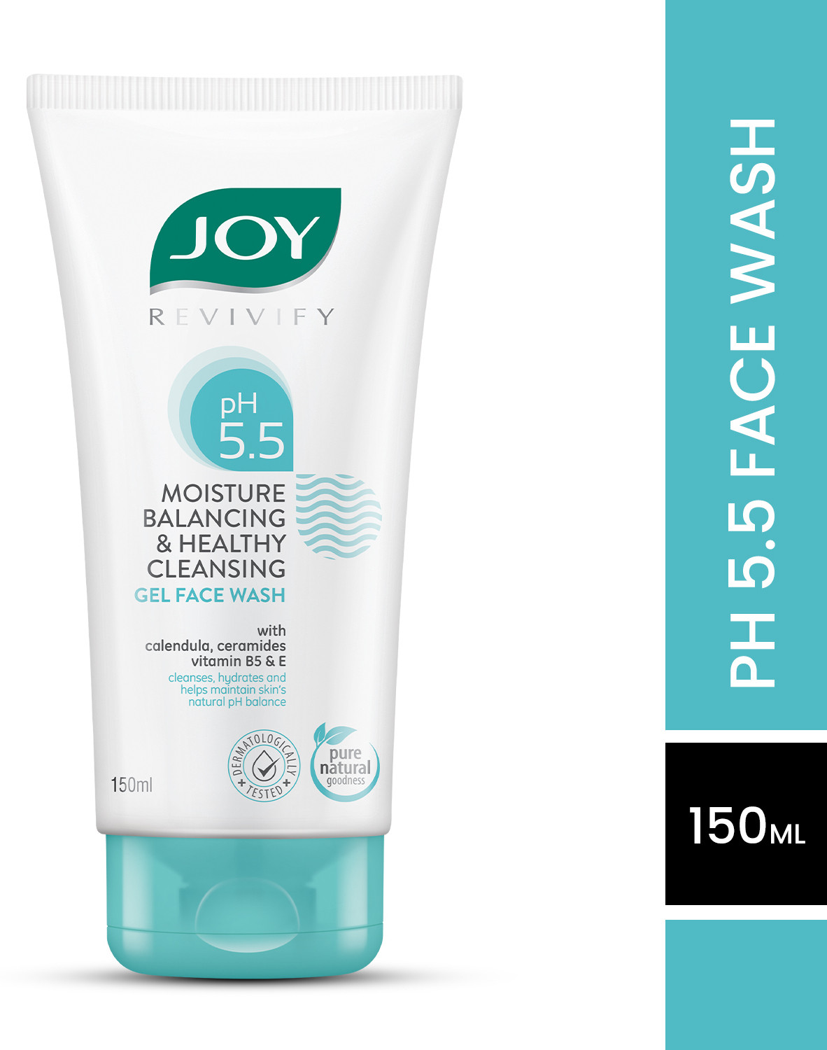 Image of Joy pH 5.5 Gel With Ceramides For Winters | Moisture Balancing Cleanser Face Wash
