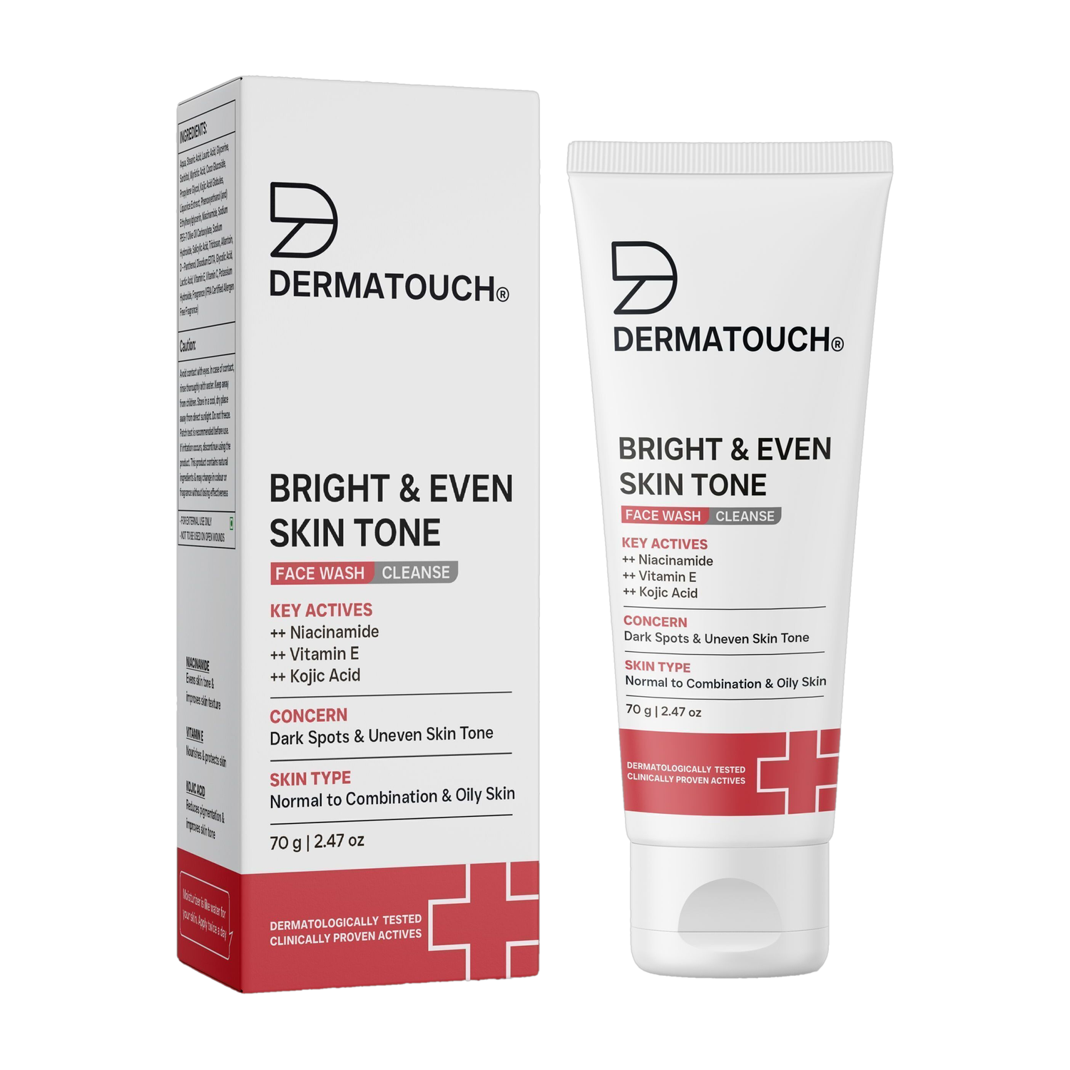 Dermatouch Bright & Even Tone Niacinamide Face Wash