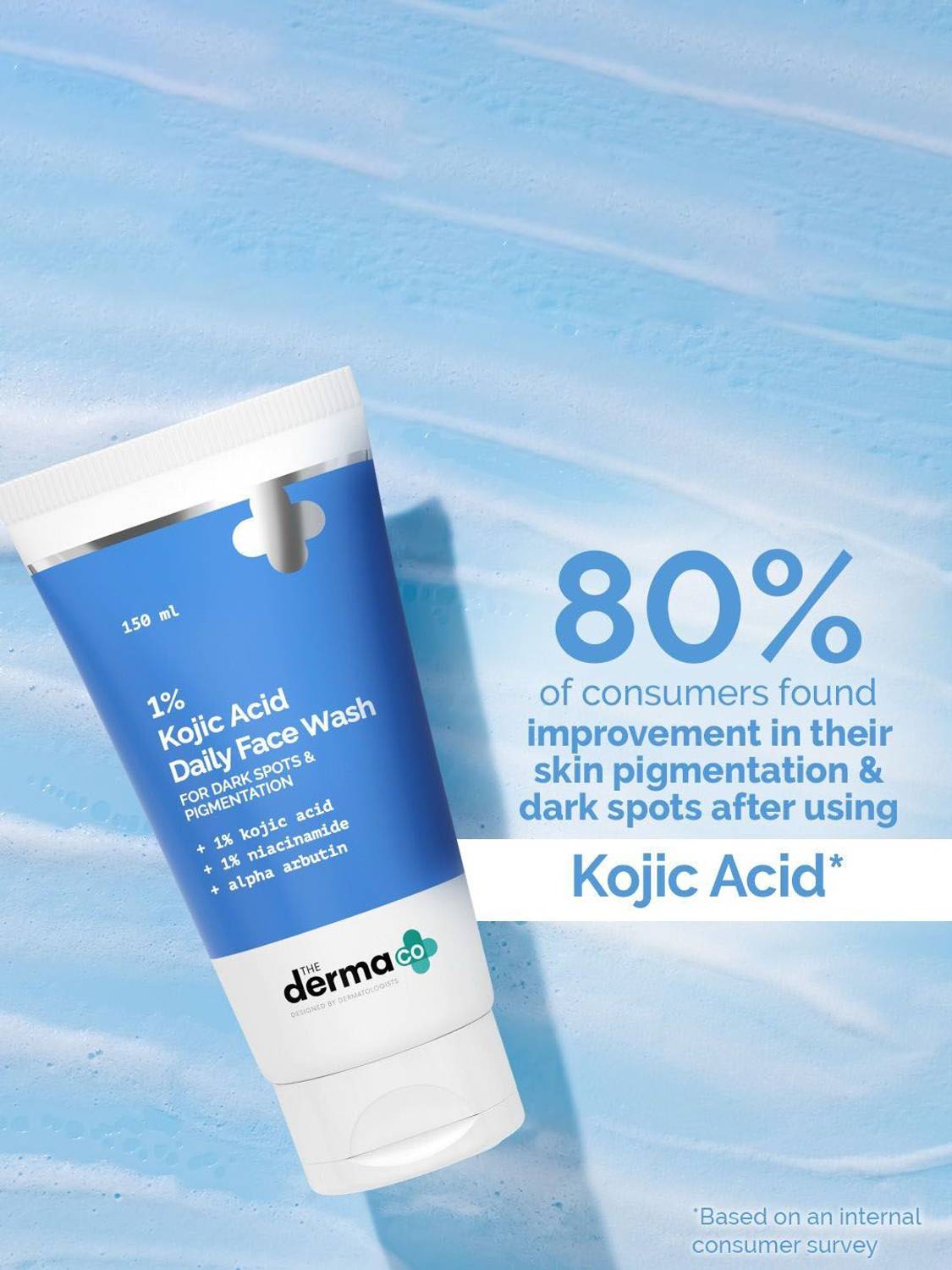 The Derma Co 1% Kojic Acid Face Wash - Image 2