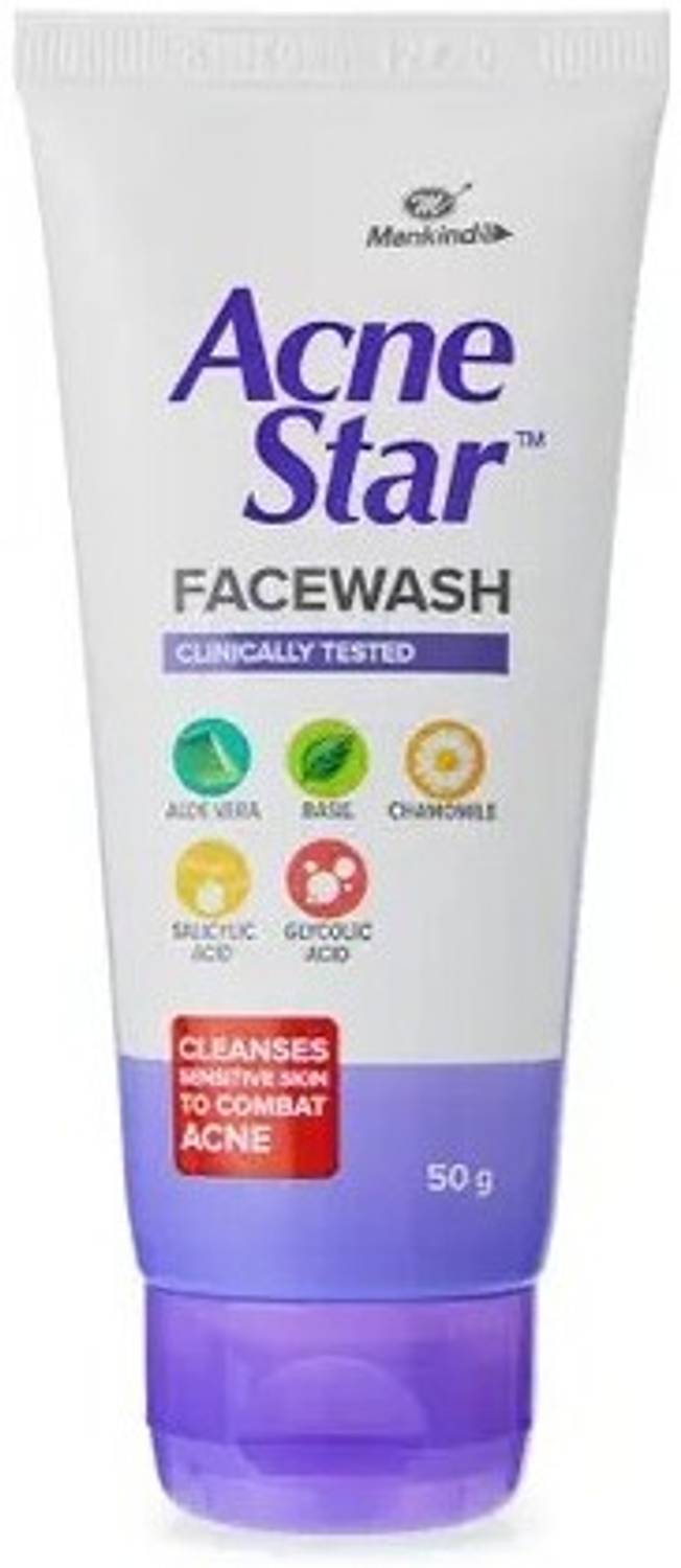 acnestar Salicylic Acid Gel With Aloevera & Purified Water Face Wash