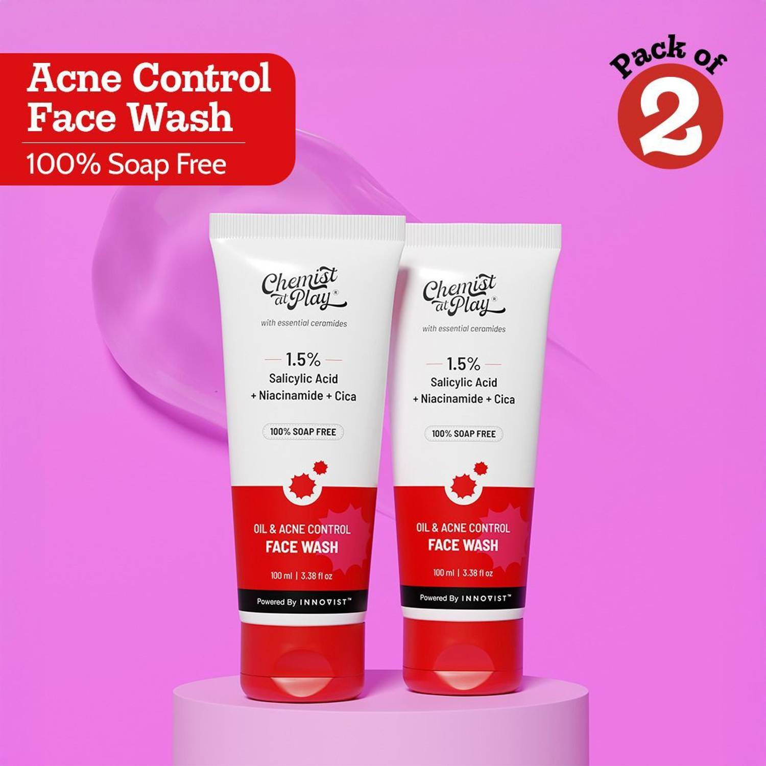 Chemist at Play Acne Control Face Wash 100ml