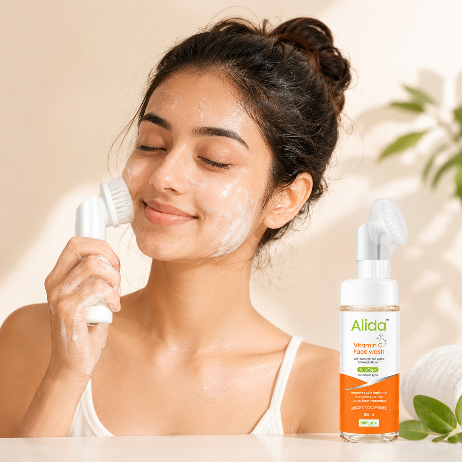 Image of ALIDA Vitamin C Face wash Pack of 2 Face Wash