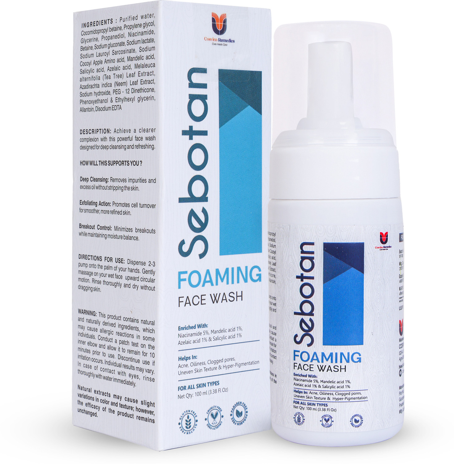 Image of SEBOTAN nil Face Wash