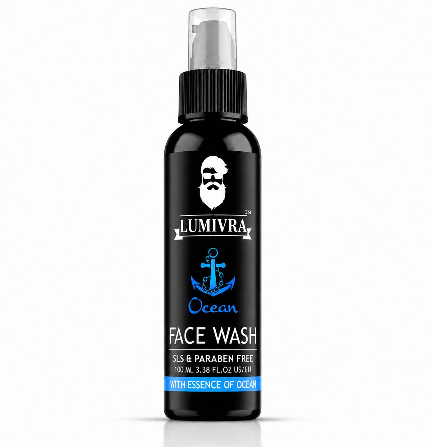 Lumivra Oceana Men's Face Wash 100ml - Image 1