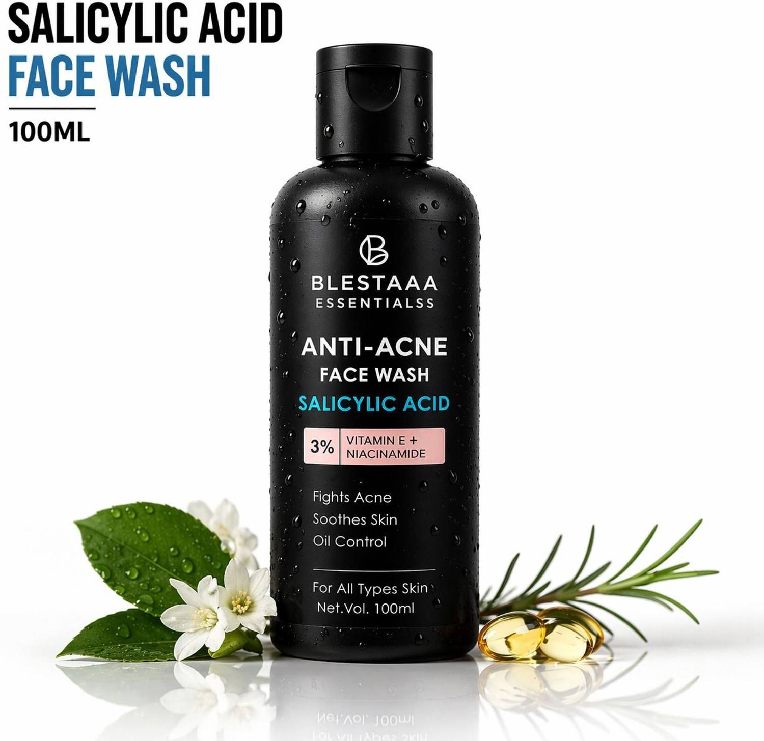 blestaaa essentialss Salicylic Acid for Clear Balanced Skin With