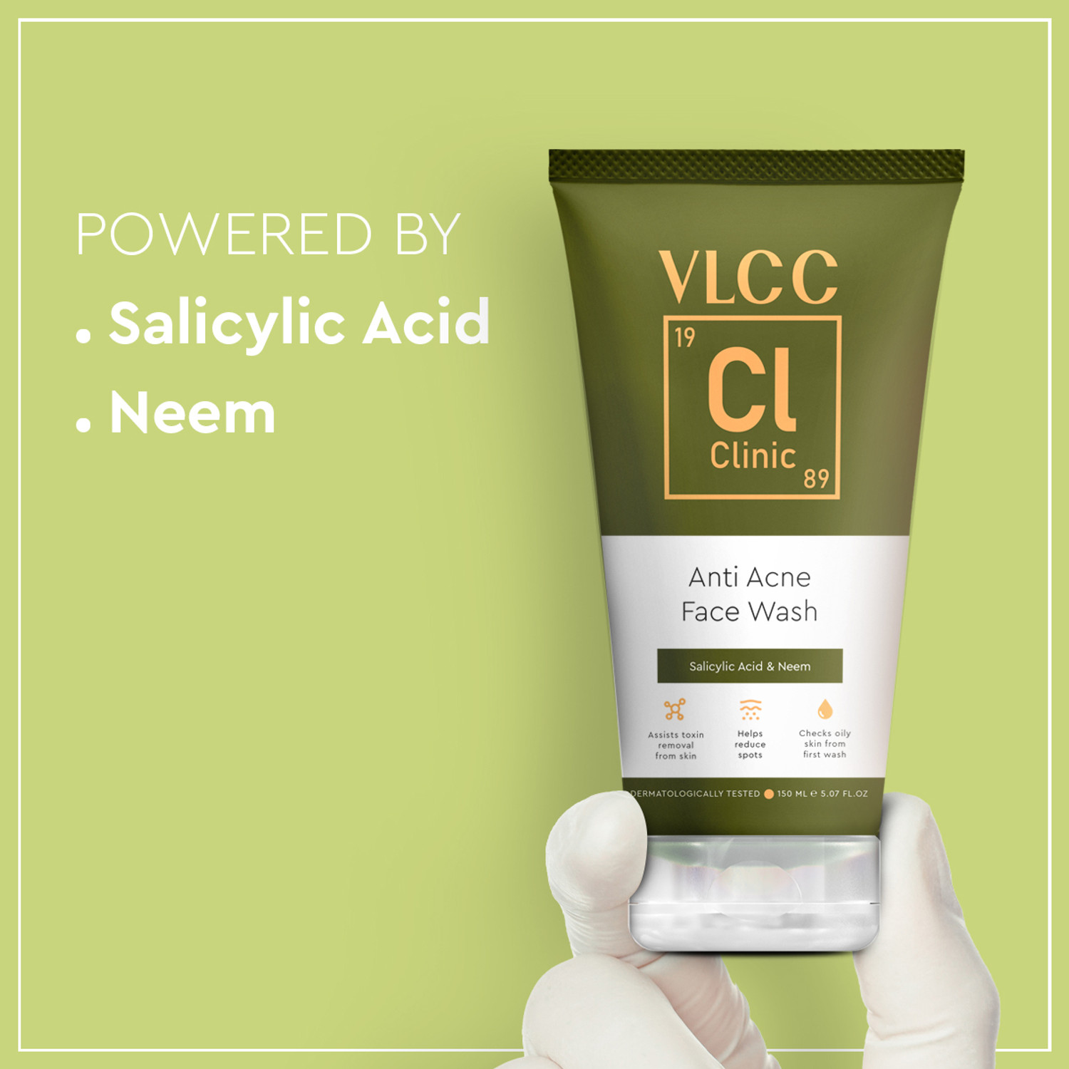 Image of VLCC Clinic Anti Acne | For oily & acne prone skin | Acne control, oil control Face Wash