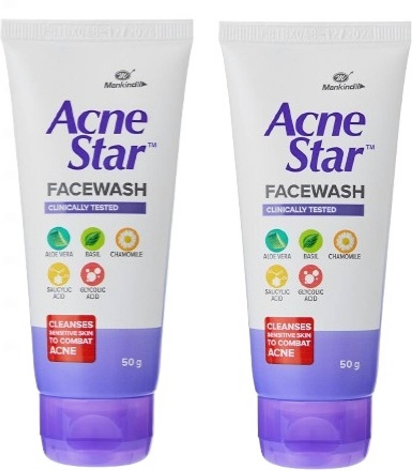 MANKIND Acnestar Salicylic Acid Face Wash