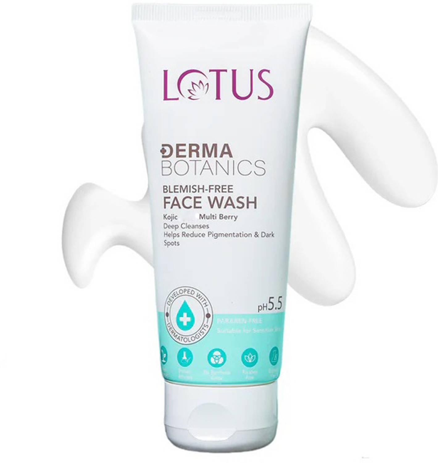 Lotus Dermabotanics Blemish Free Face Wash 100g - Image 1