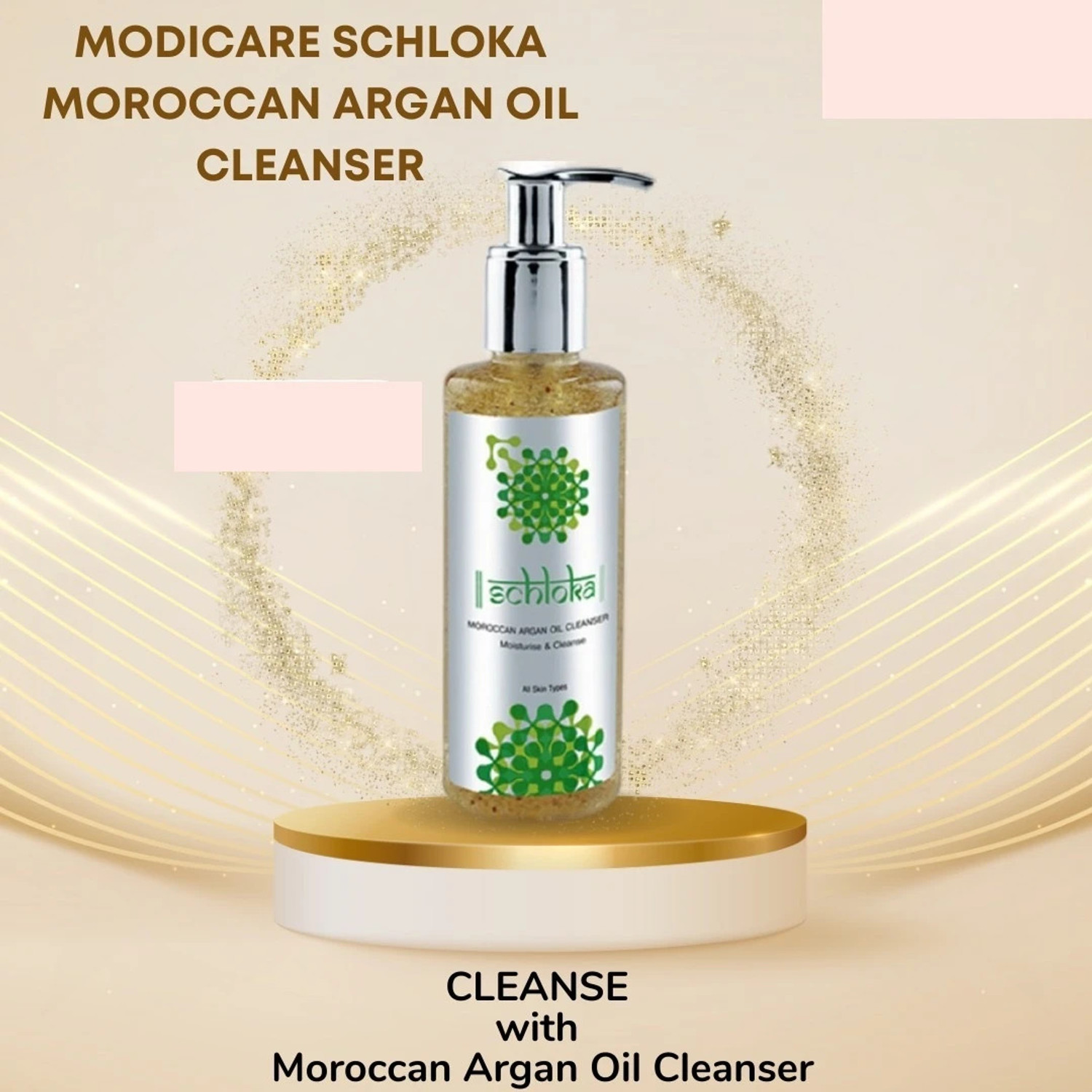 Image of MODICARE SCHLOKA ARGAN OIL CLEANSER Face Wash